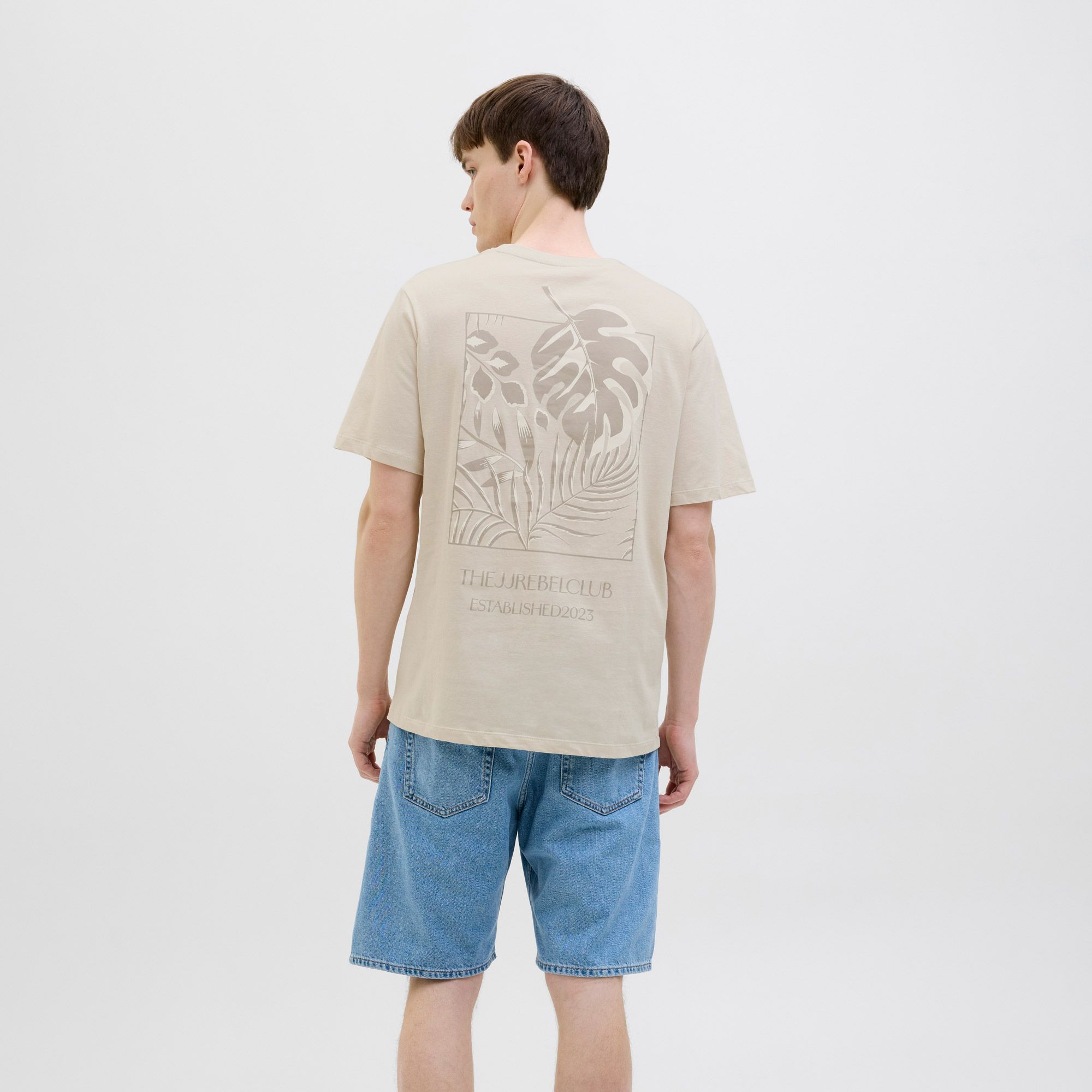 JJ Rebel Bloom Crew Shirt Heren