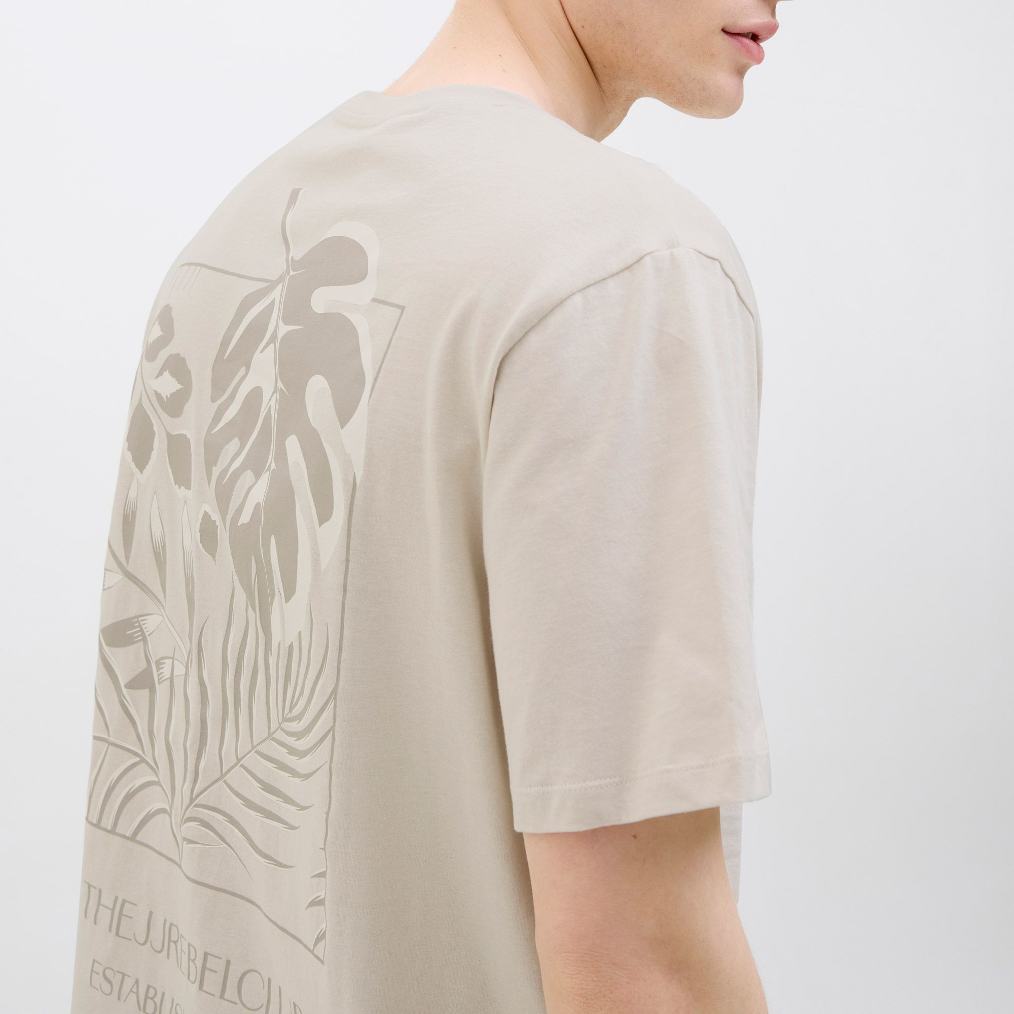 JJ Rebel Bloom Crew Shirt Heren