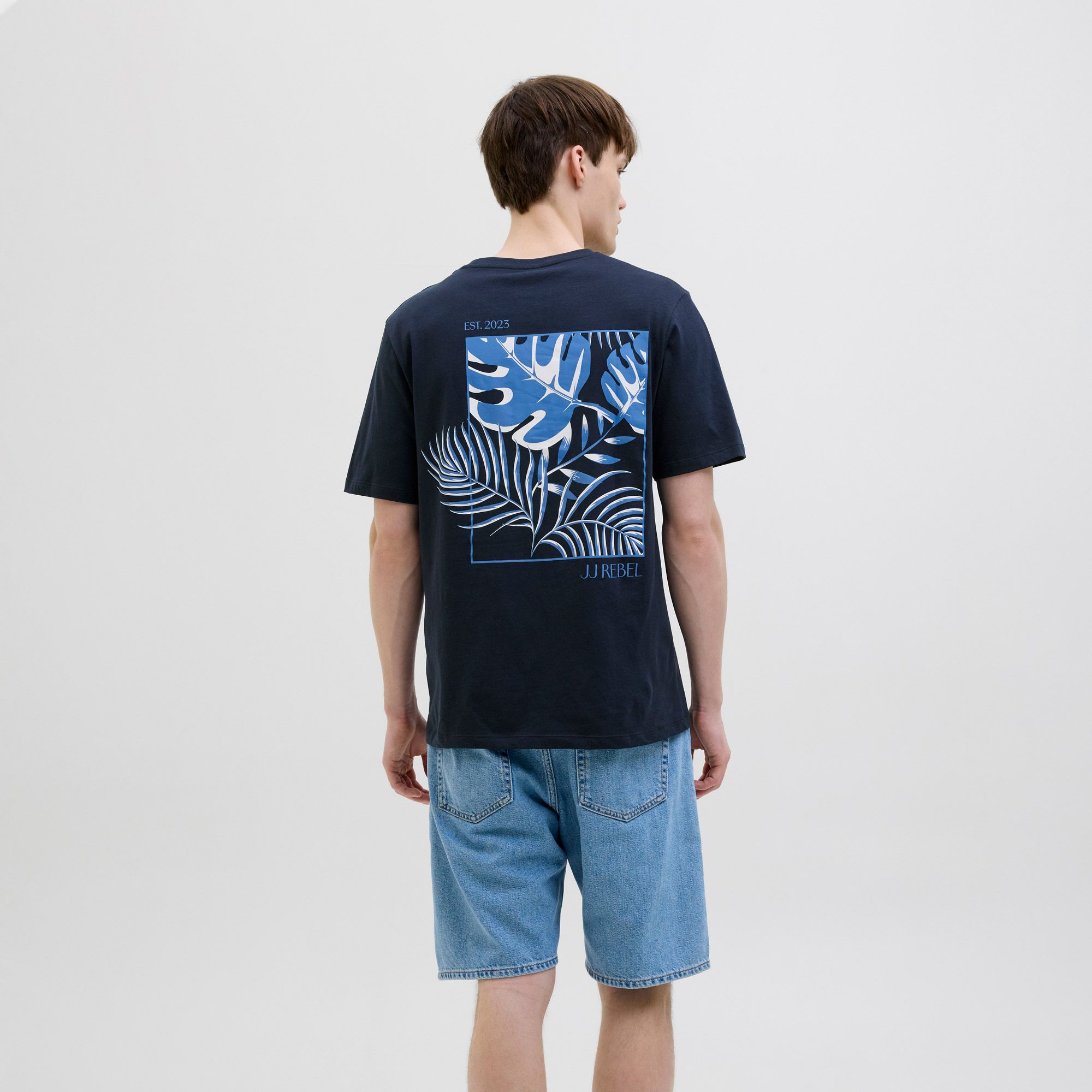 JJ Rebel Bloom Crew Shirt Herren