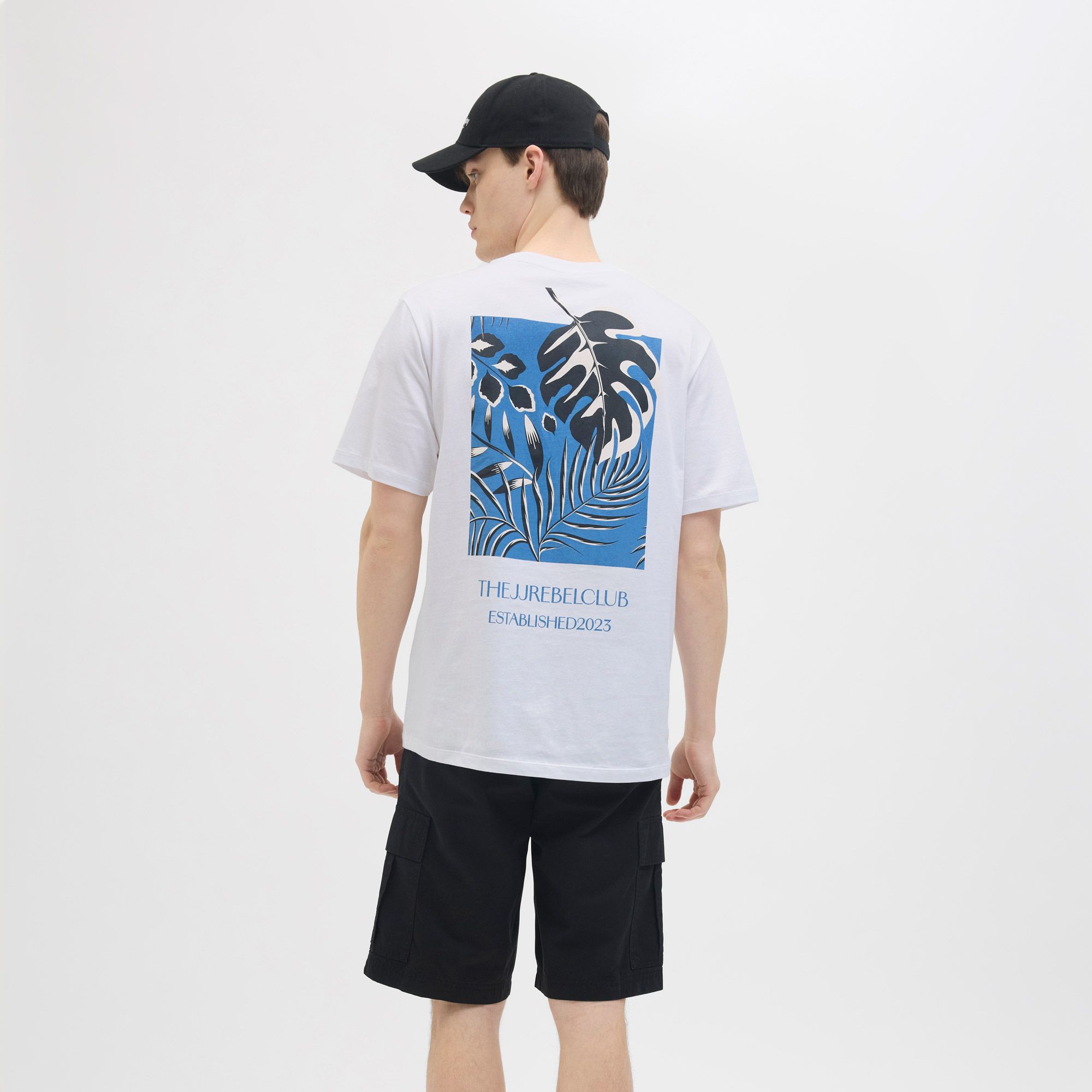 JJ Rebel Bloom Crew Shirt Heren