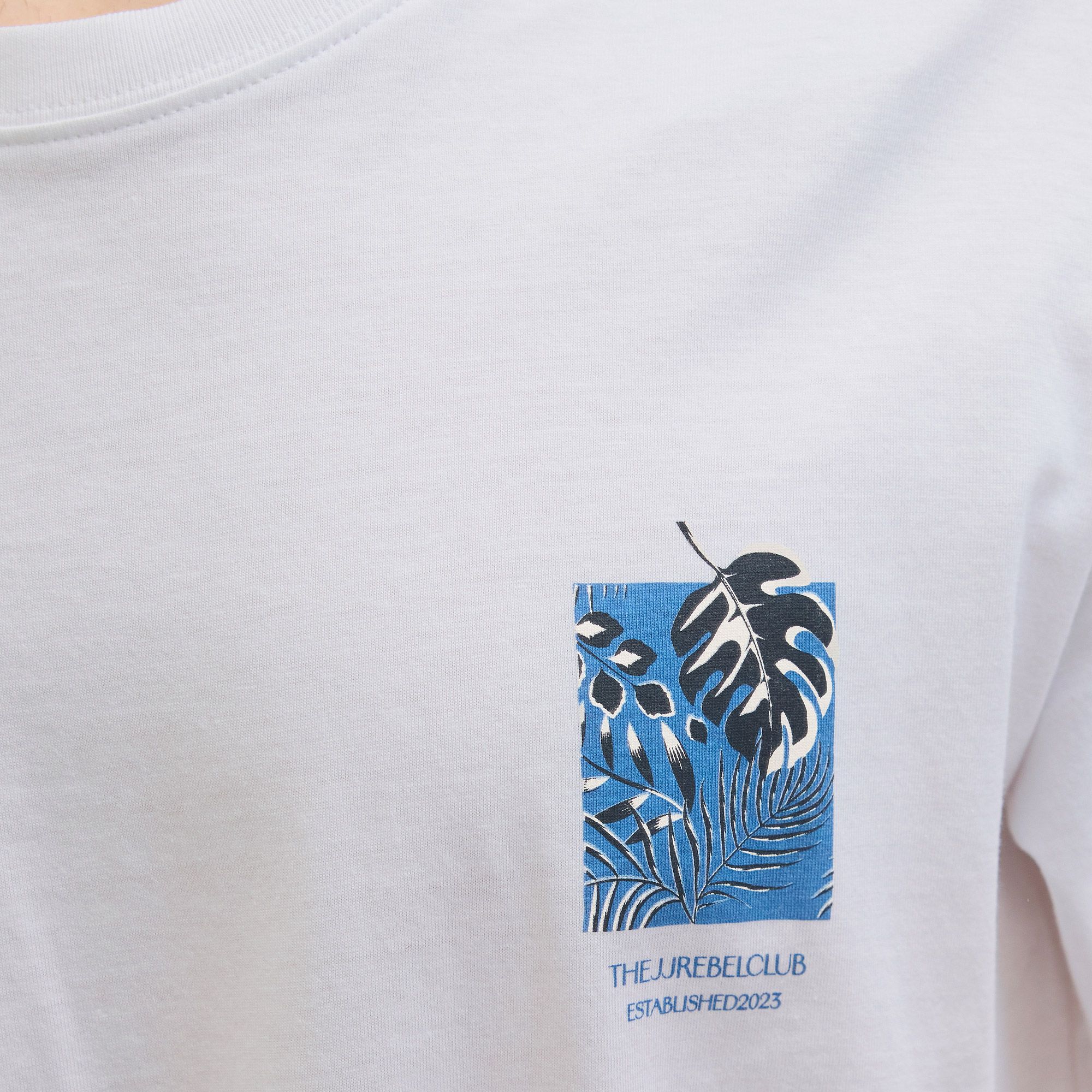 JJ Rebel Bloom Crew Shirt Heren