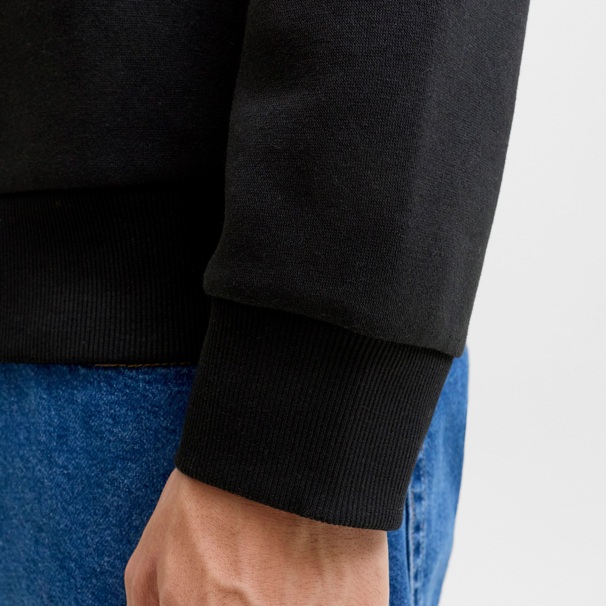 JJ Rebel Gray Crew Neck Sweater Heren