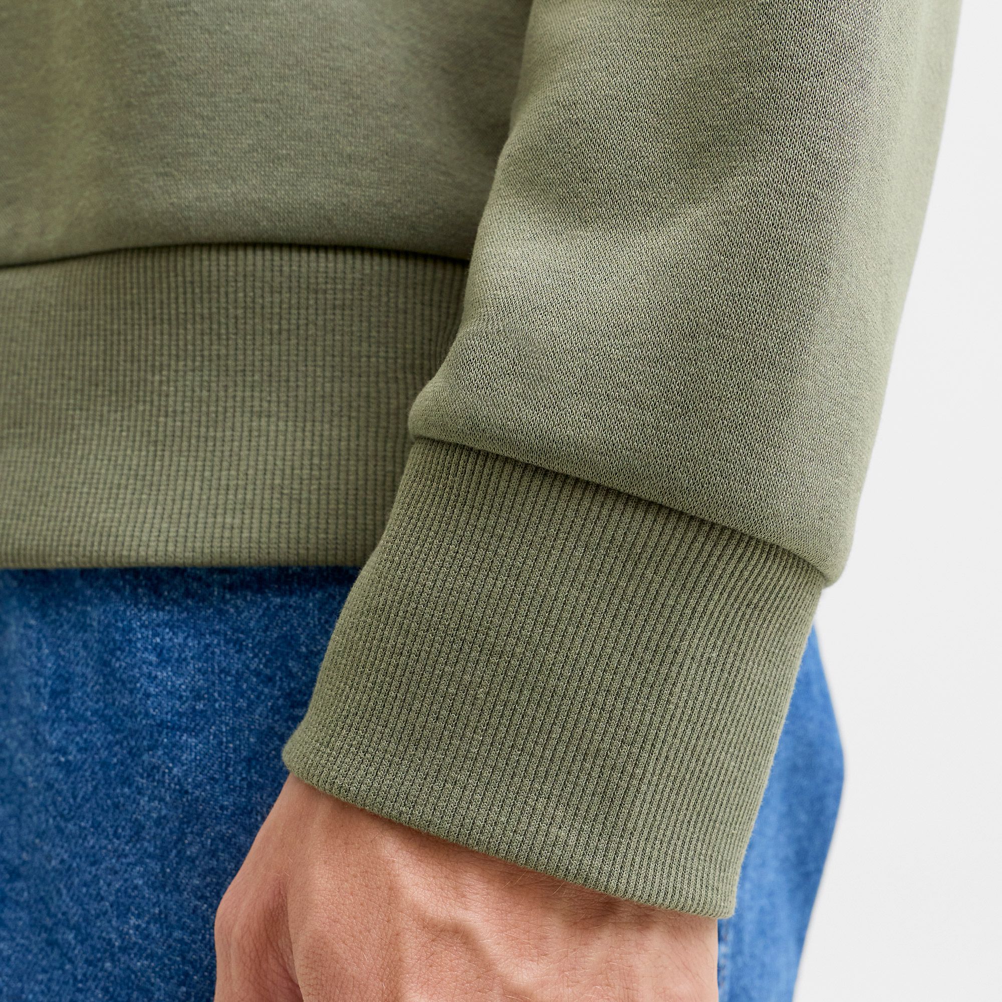 JJ Rebel Gray Crew Neck Sweater Heren