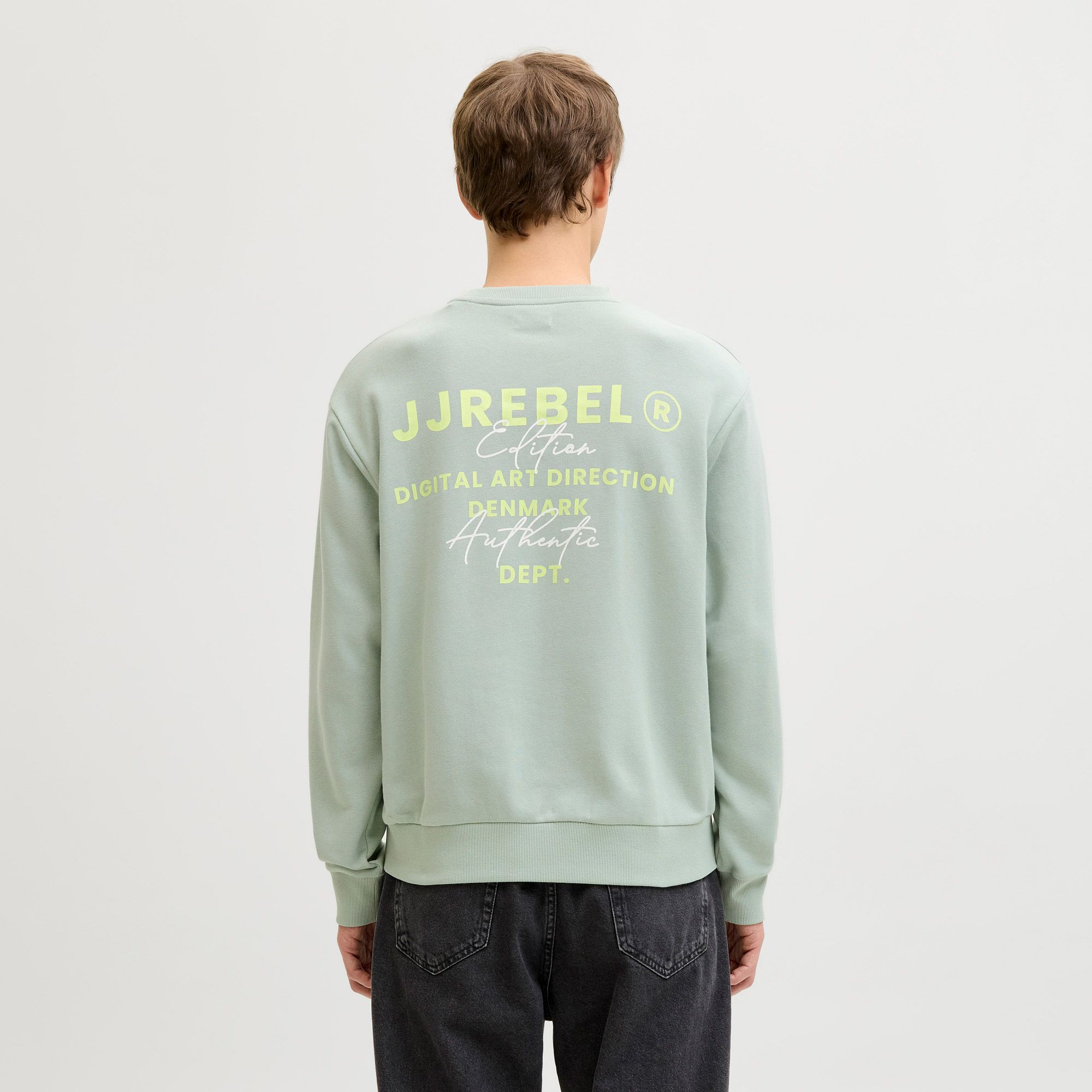 JJ Rebel Hayden Crew Neck Sweater Heren