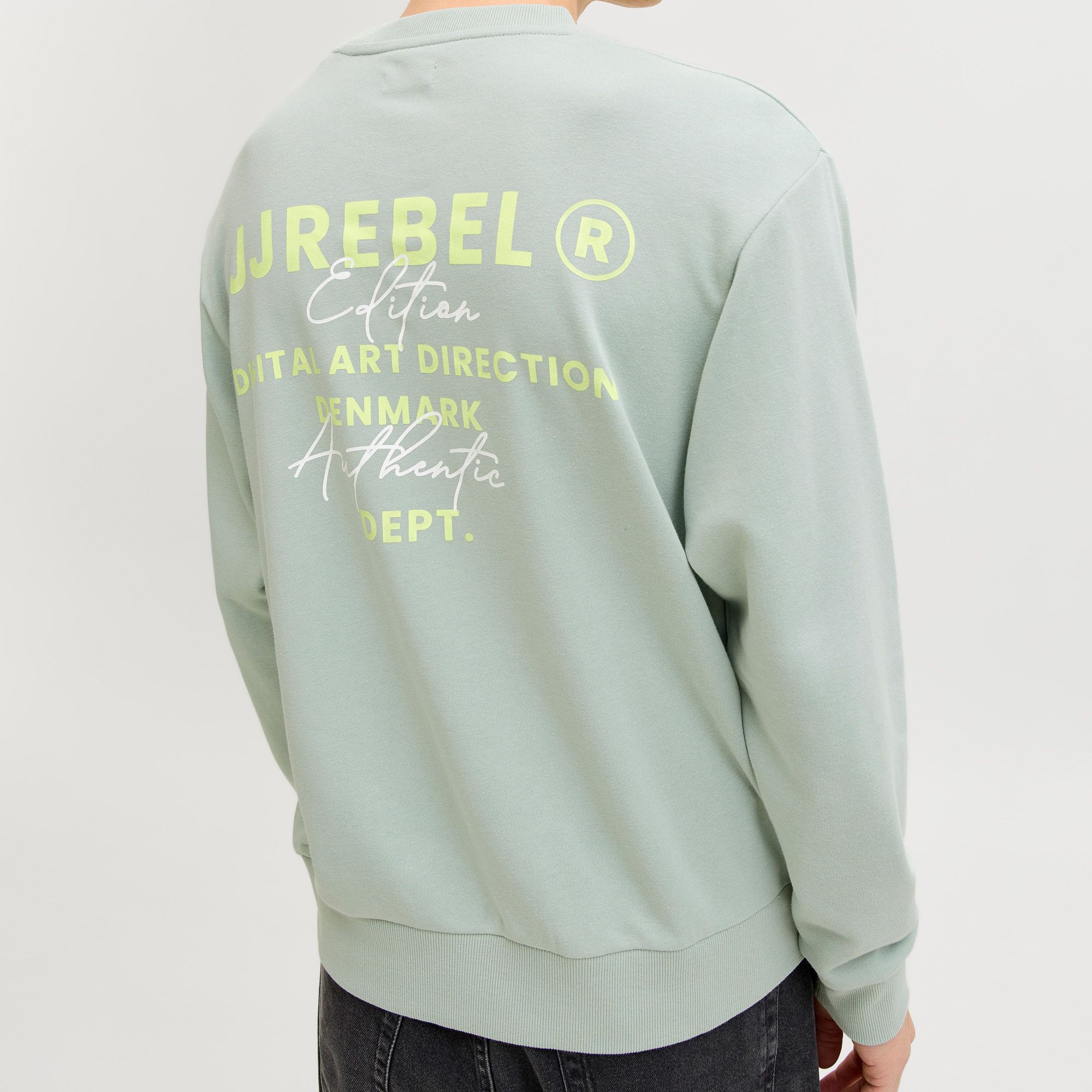 JJ Rebel Hayden Crew Neck Sweater Heren