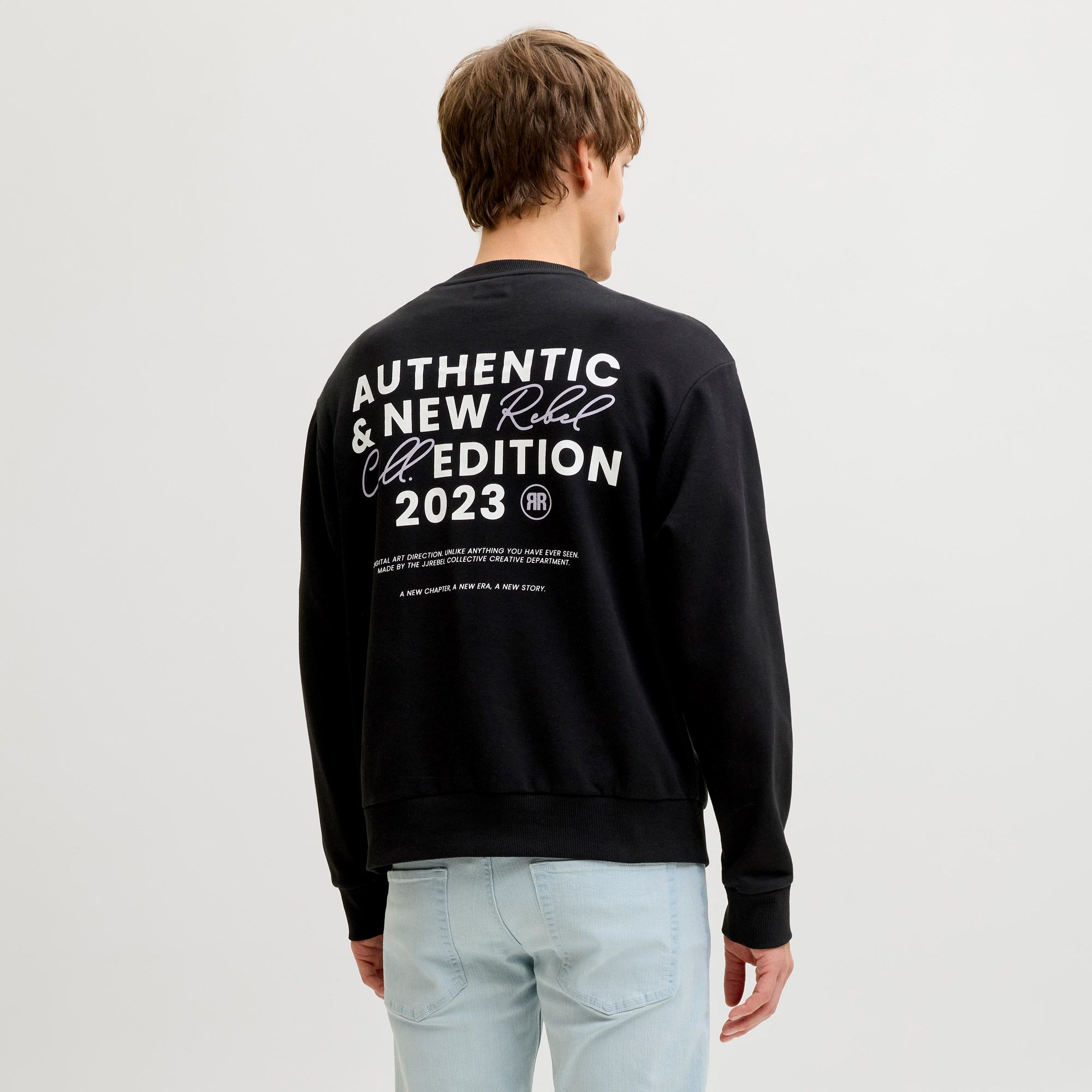 JJ Rebel Hayden Crew Neck Sweater Heren