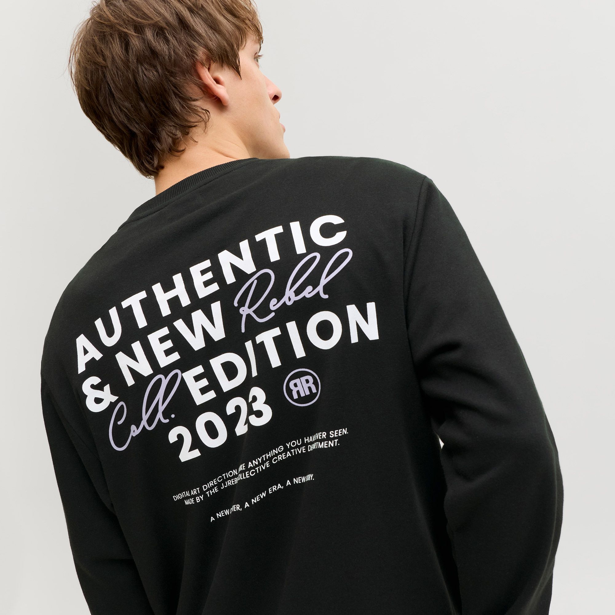 JJ Rebel Hayden Crew Neck Sweater Heren