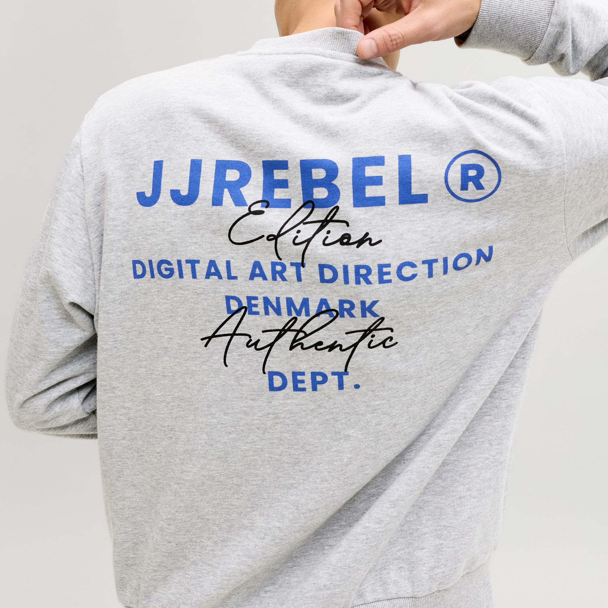 JJ Rebel Hayden Crew Neck Sweater Heren
