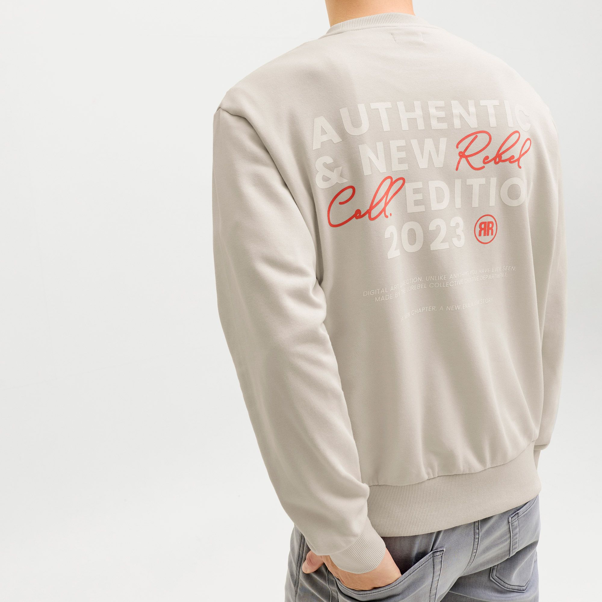 JJ Rebel Hayden Crew Neck Sweater Heren