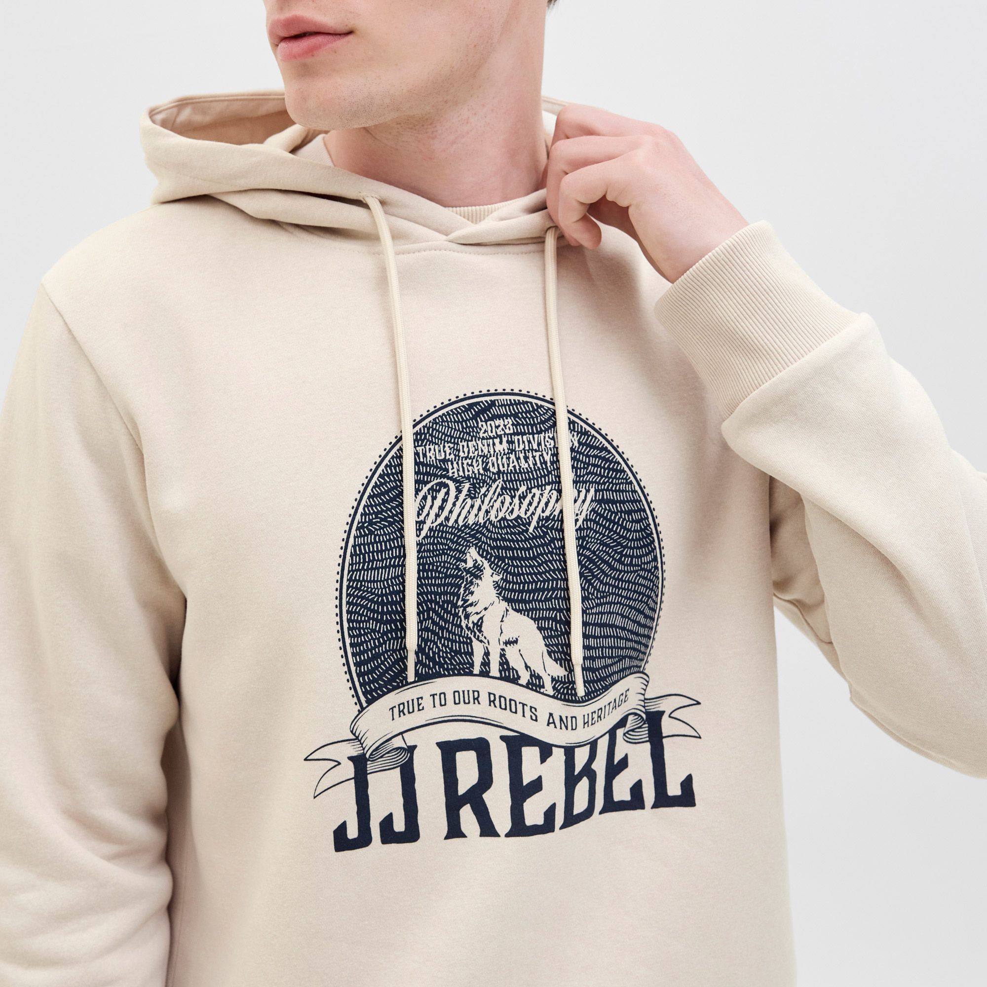 JJ Rebel Lasse Sweat Hoodie Heren