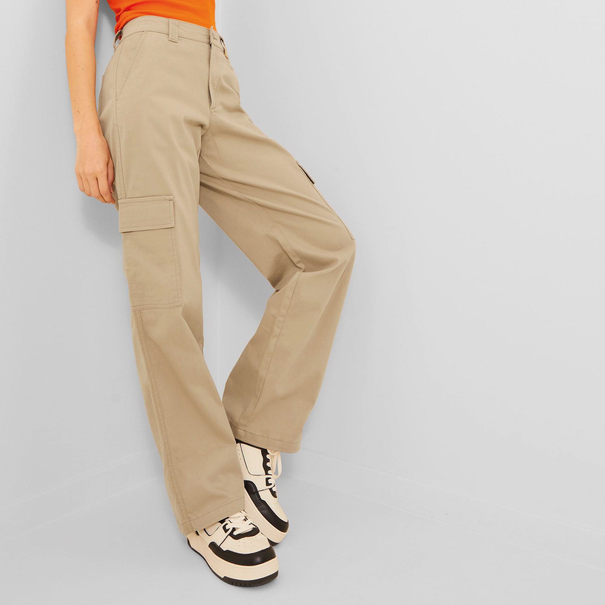 JJXX Kendal Straight Cargo Broek Dames