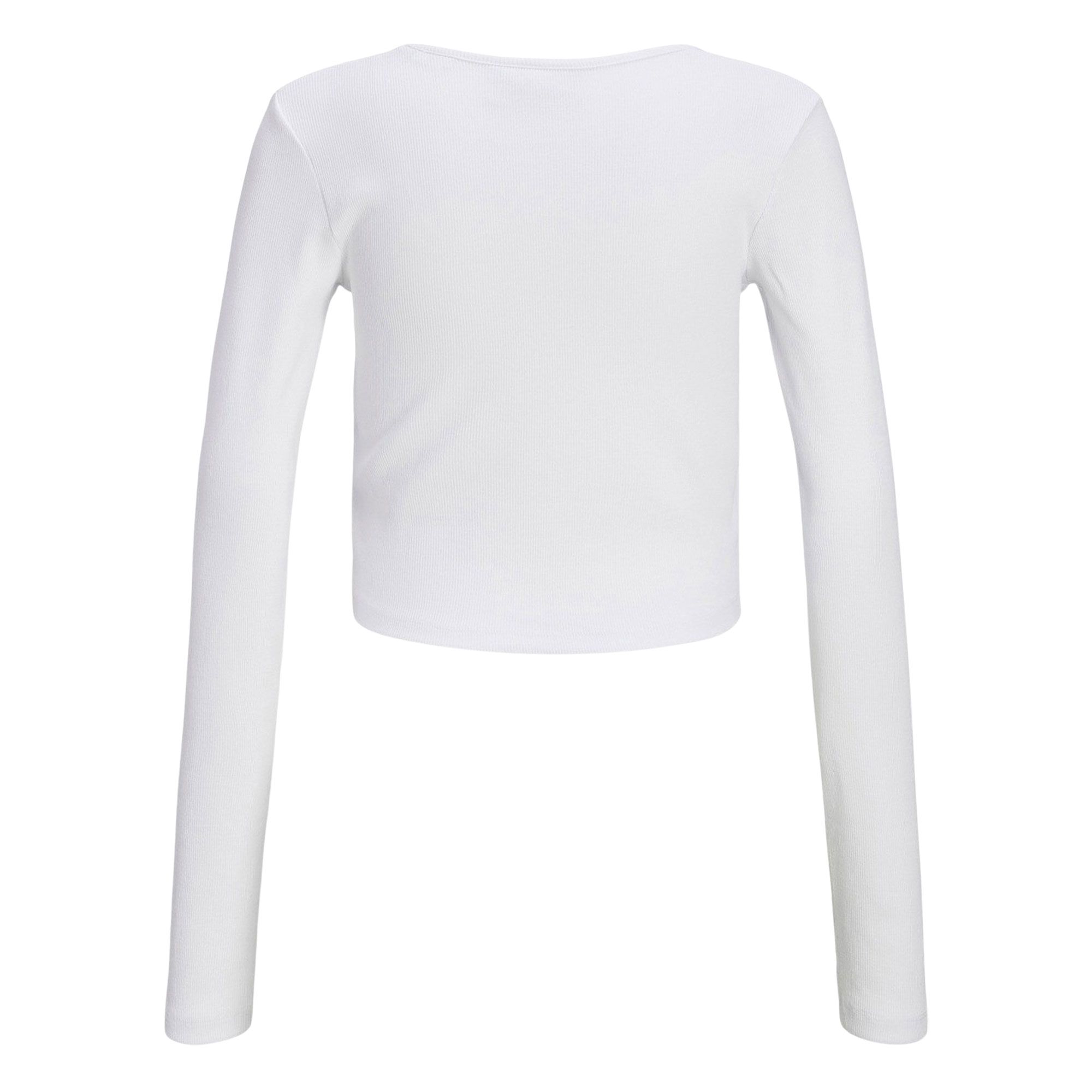 JJXX Fenja Rib Cropped Shirt Dames