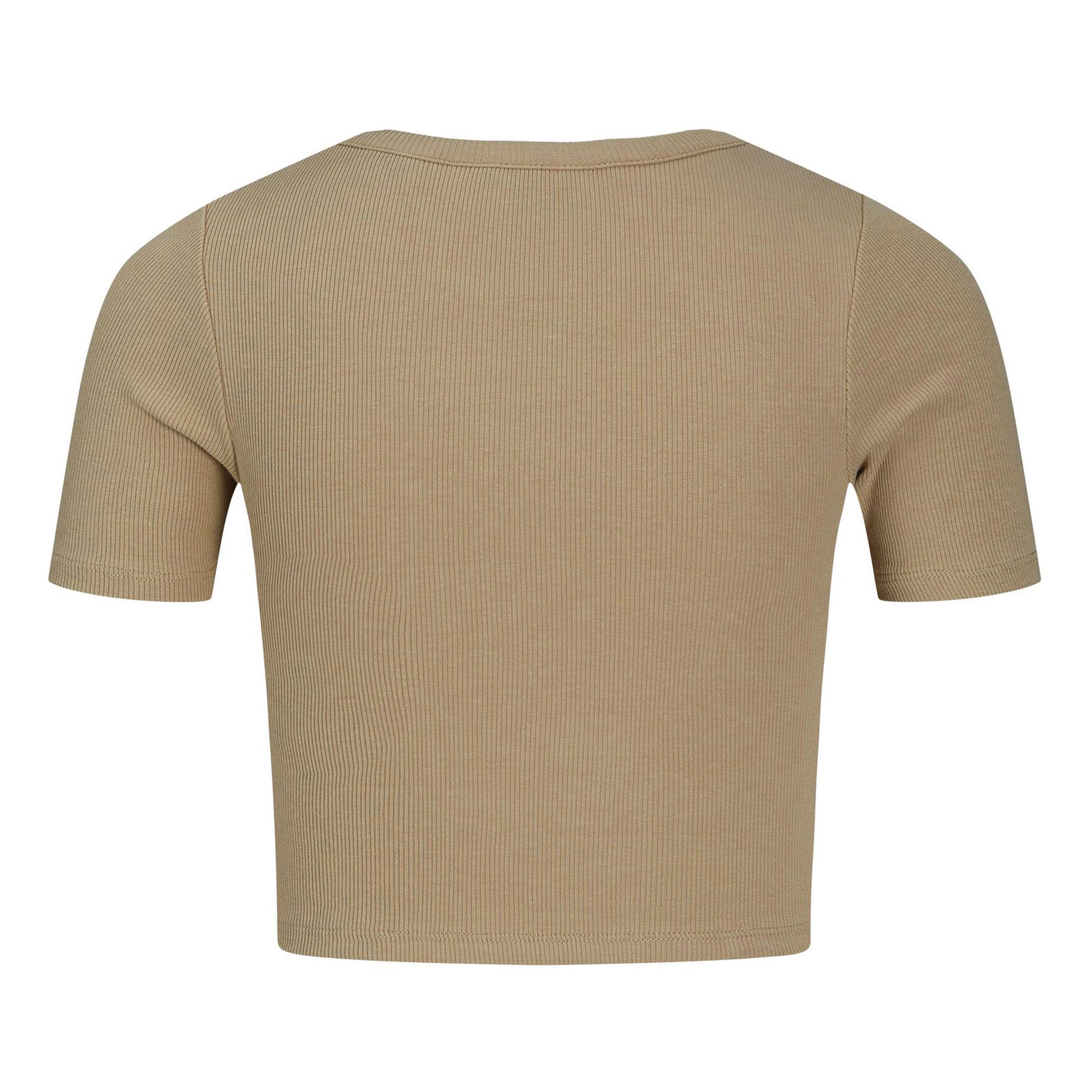 JJXX Florie Cropped Rib Shirt Dames
