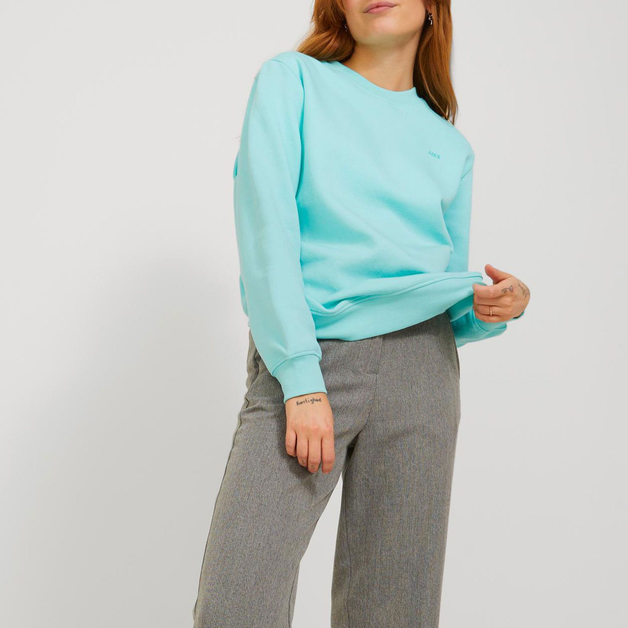 JJXX Abbie LS Relaxed Every Brushed Crew Sweater Dames