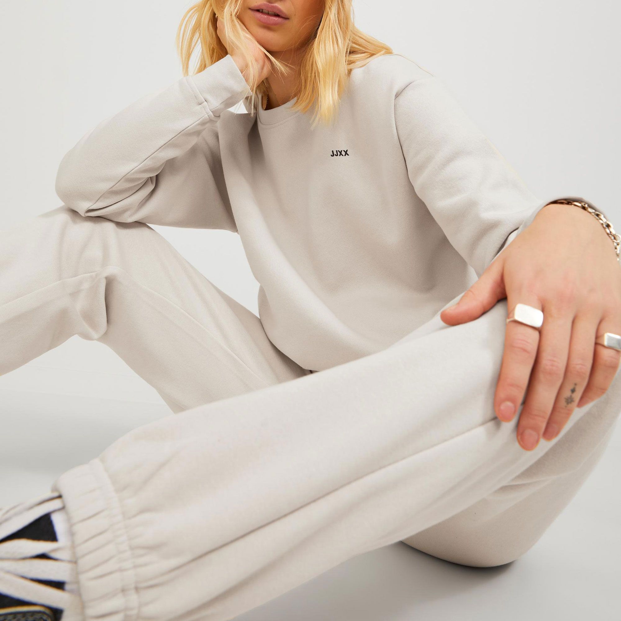 JJXX Abbie LS Relaxed Every Brushed Crew Sweater Dames
