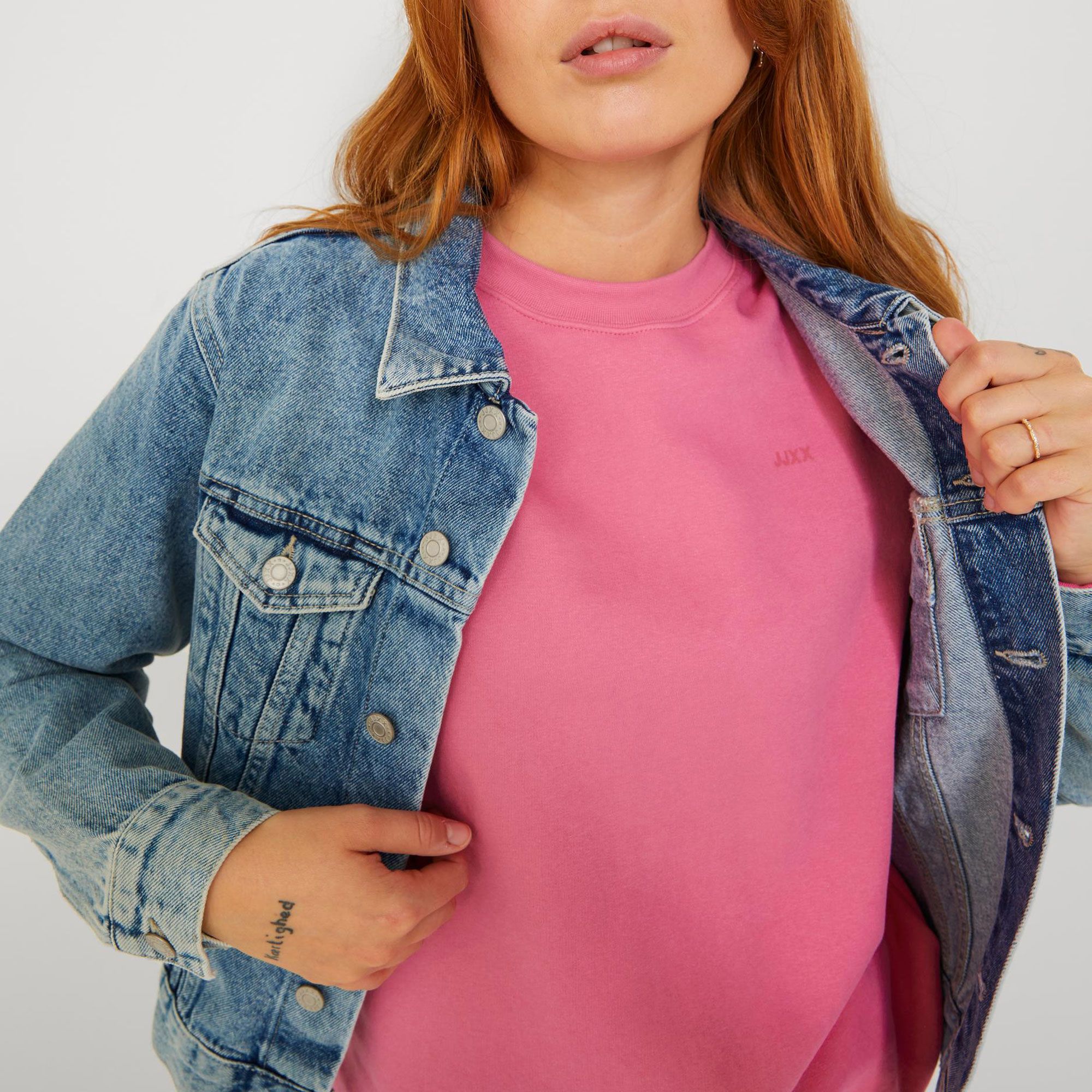 JJXX Abbie LS Relaxed Every Brushed Crew Sweater Dames