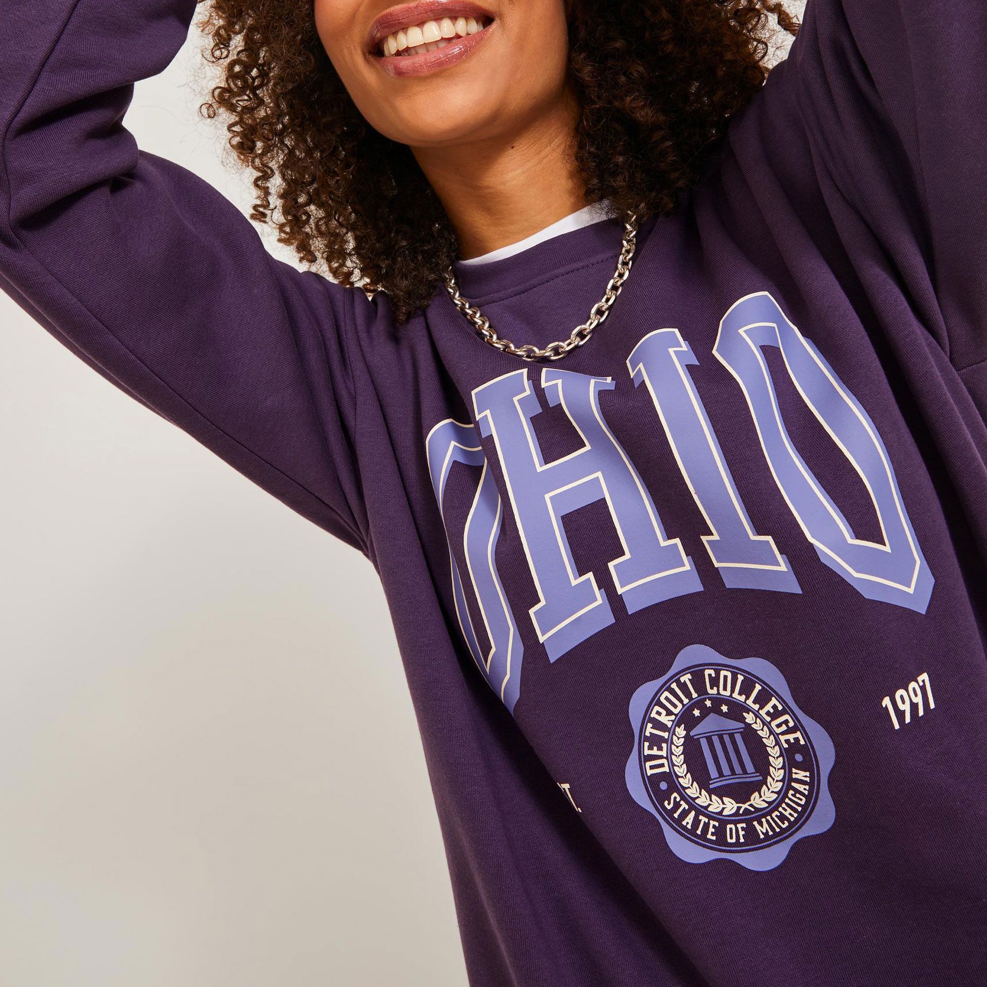 JJXX Ohio Relax Crew Sweater Dames