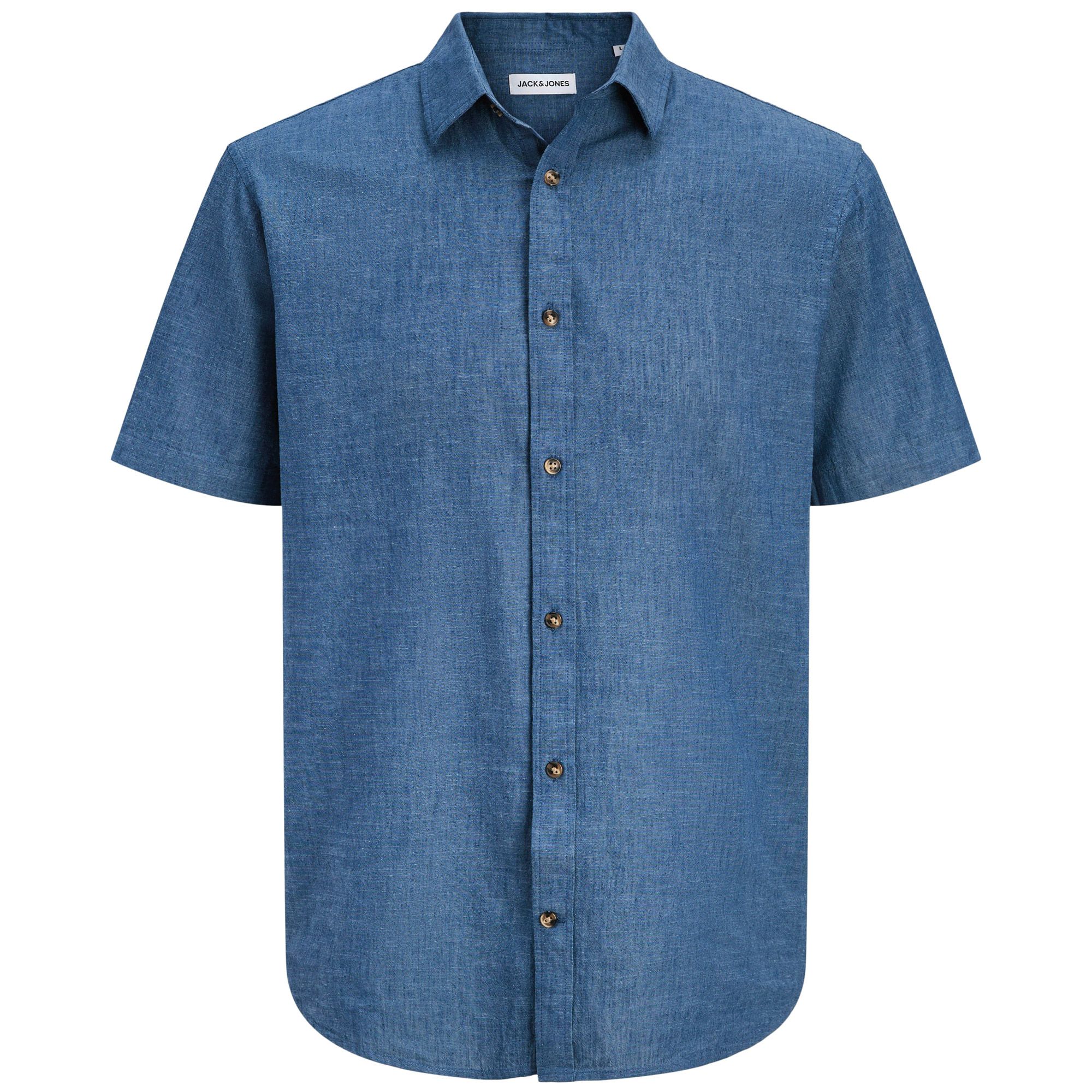 Jack & Jones Summer Linen Blend SS Overhemd Heren