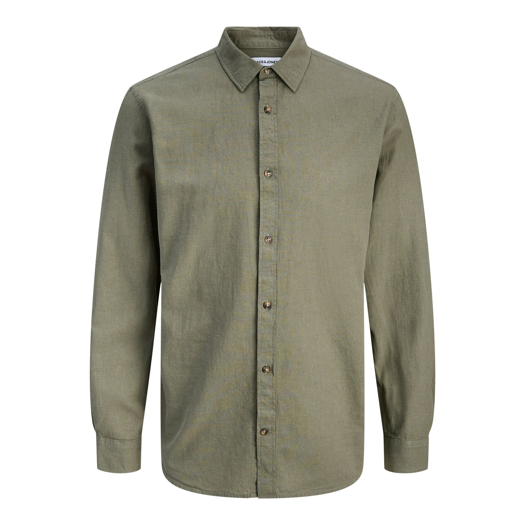 Jack & Jones Summer Linen Blend LS Hemd Herren