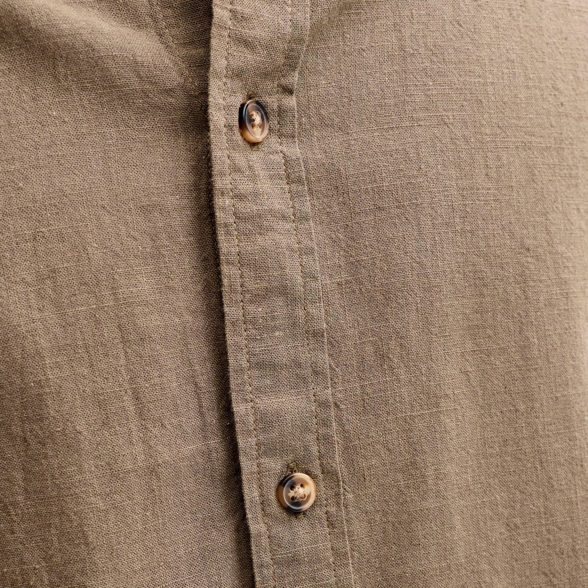 Jack & Jones Summer Linen Blend LS Shirt Men