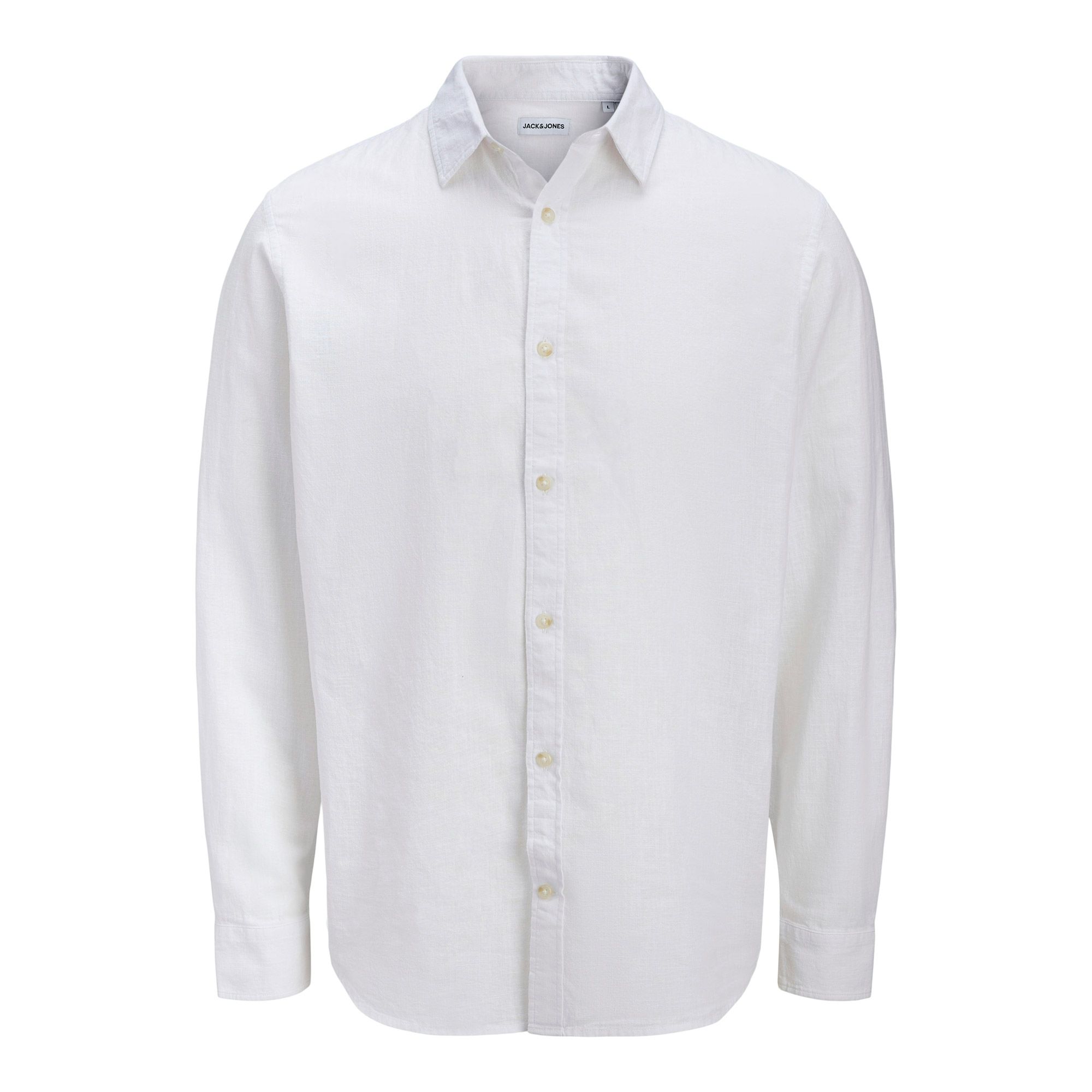 Jack & Jones Summer Linen Blend LS Overhemd Heren