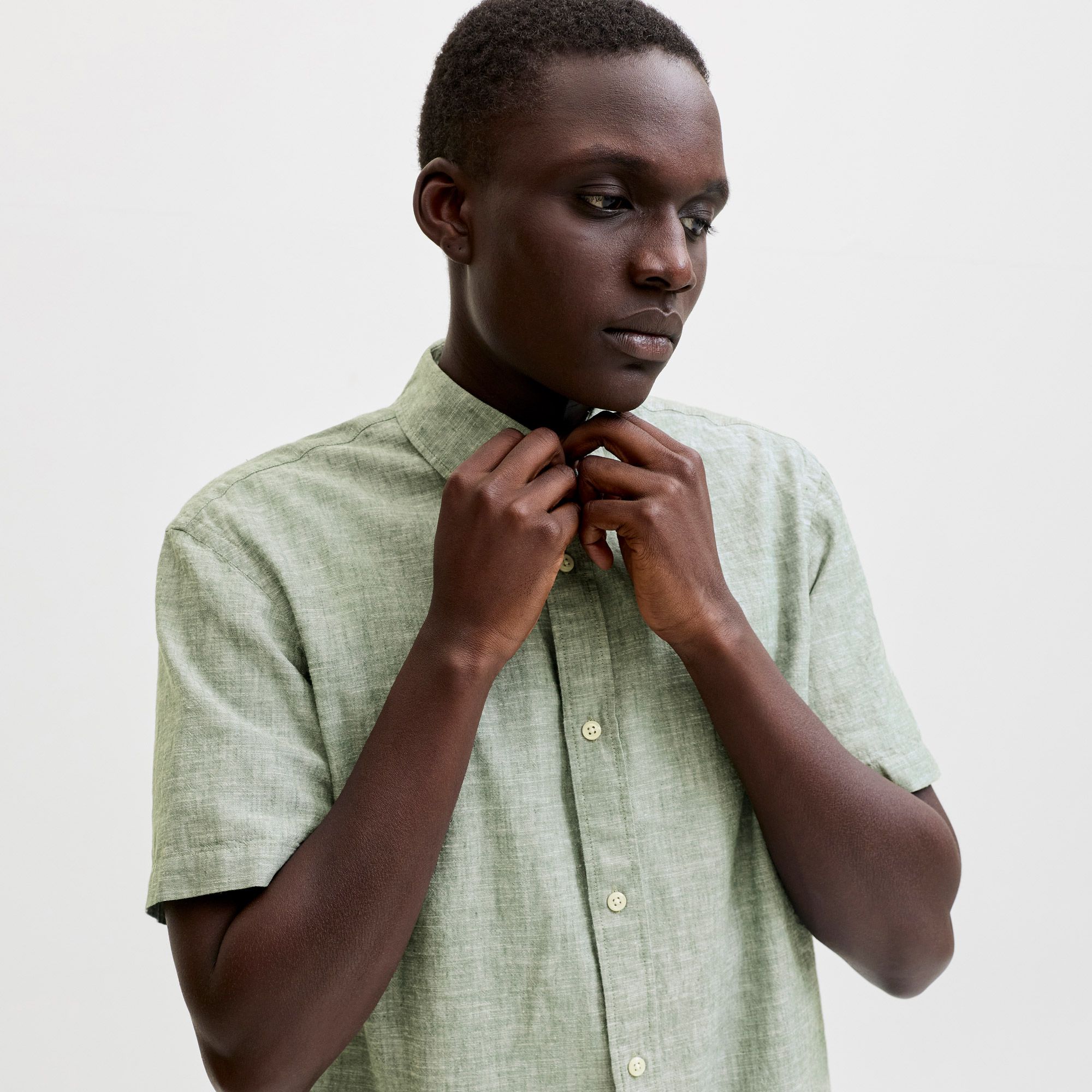 Jack & Jones Blu Summer Overhemd Heren