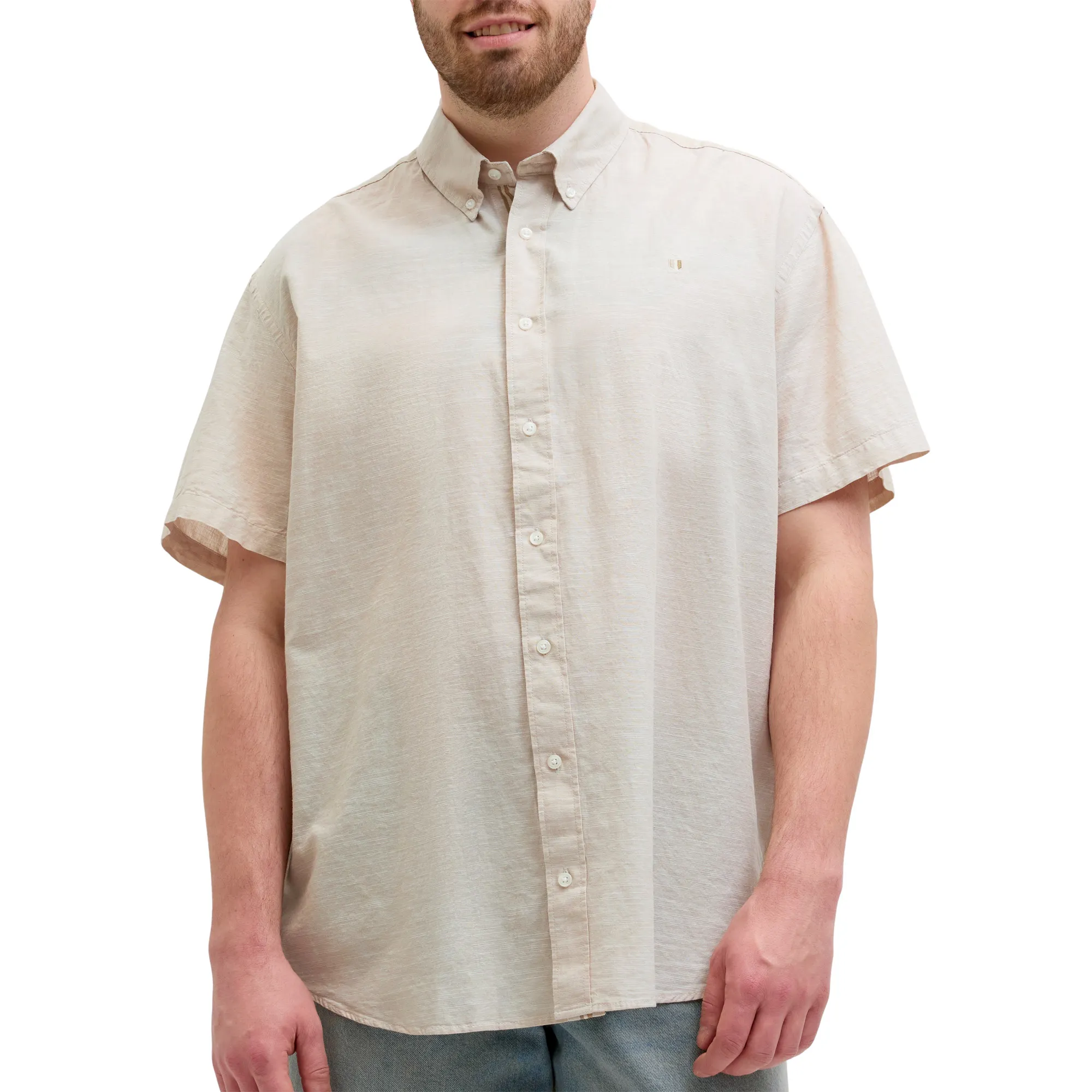 Jack & Jones Summer Shield Overhemd Heren (plussize)