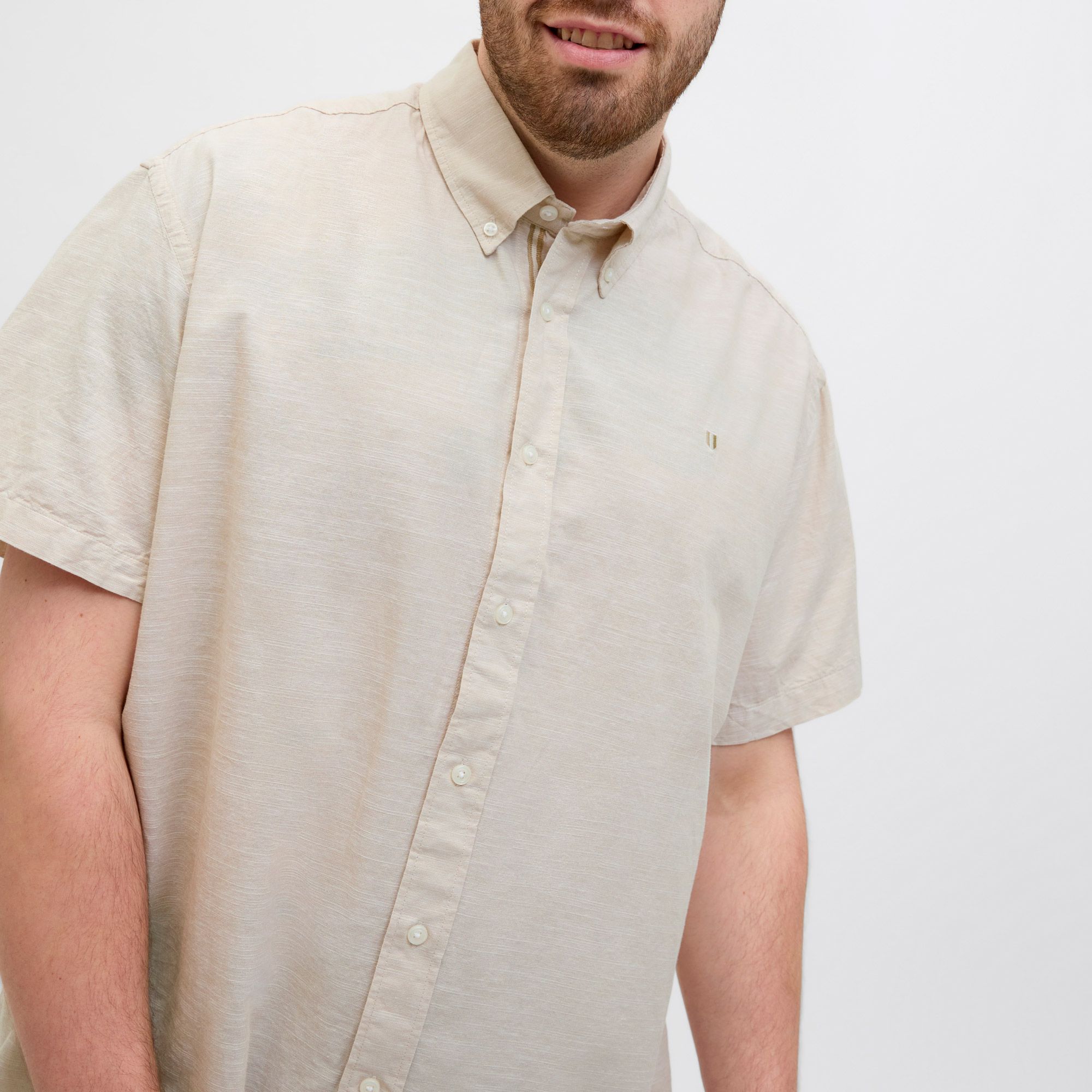 Jack & Jones Summer Shield Overhemd Heren (plussize)