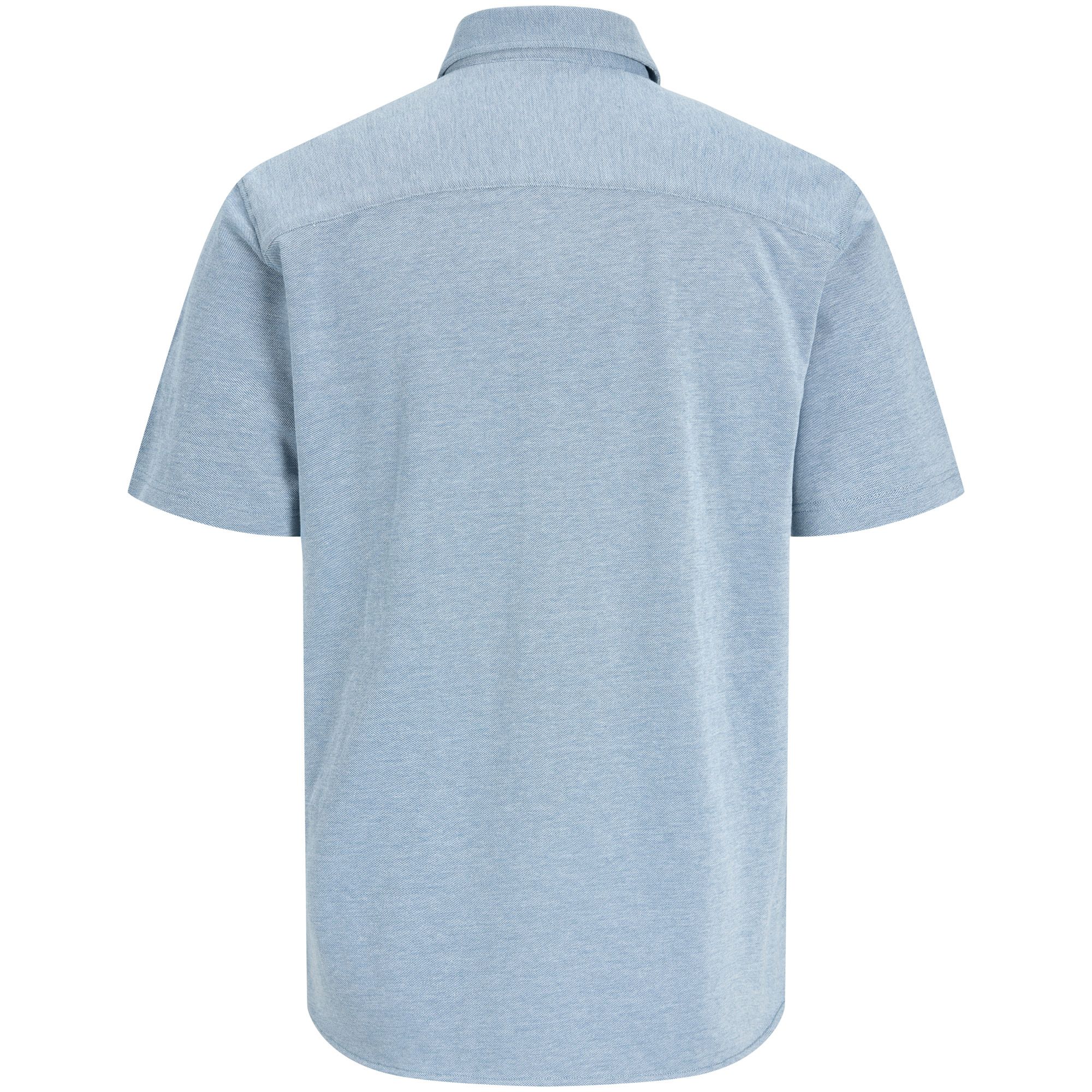Jack & Jones Blu Lake Pique Detail SS Overhemd Heren