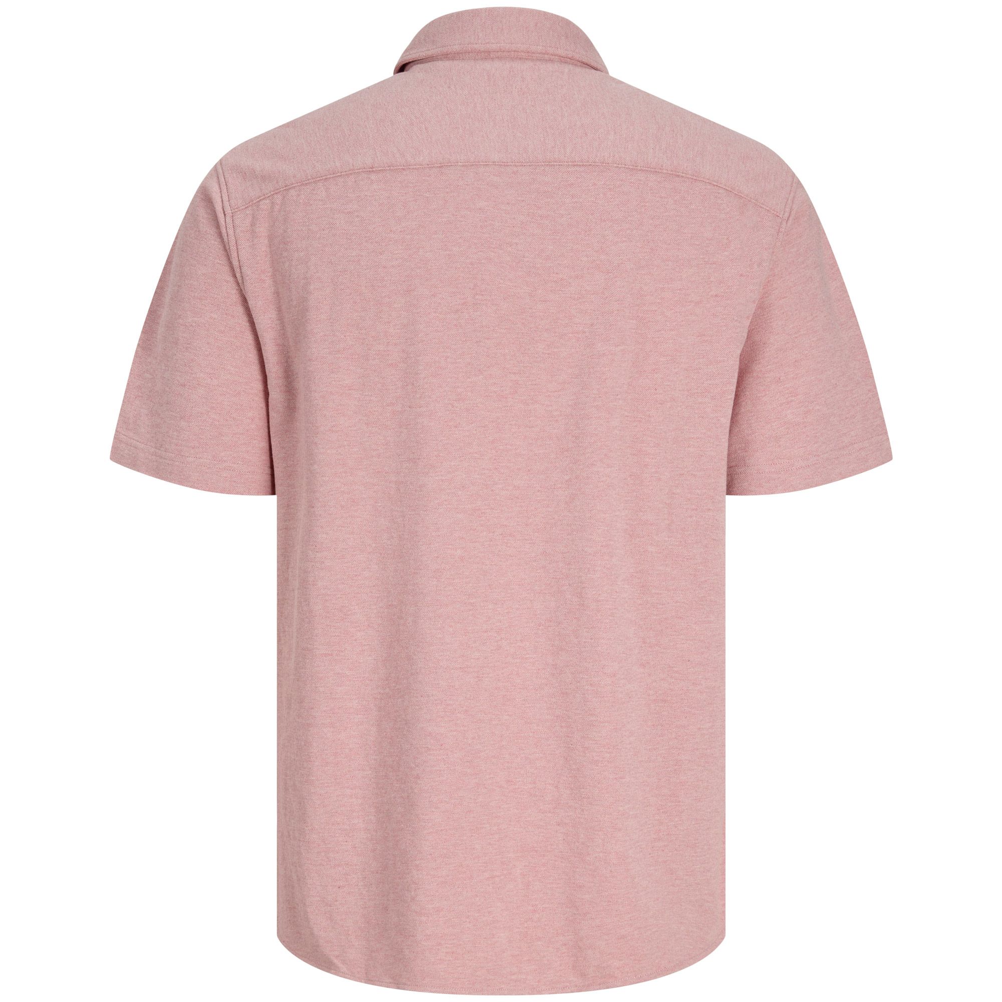 Jack & Jones Blu Lake Pique Detail SS Overhemd Heren