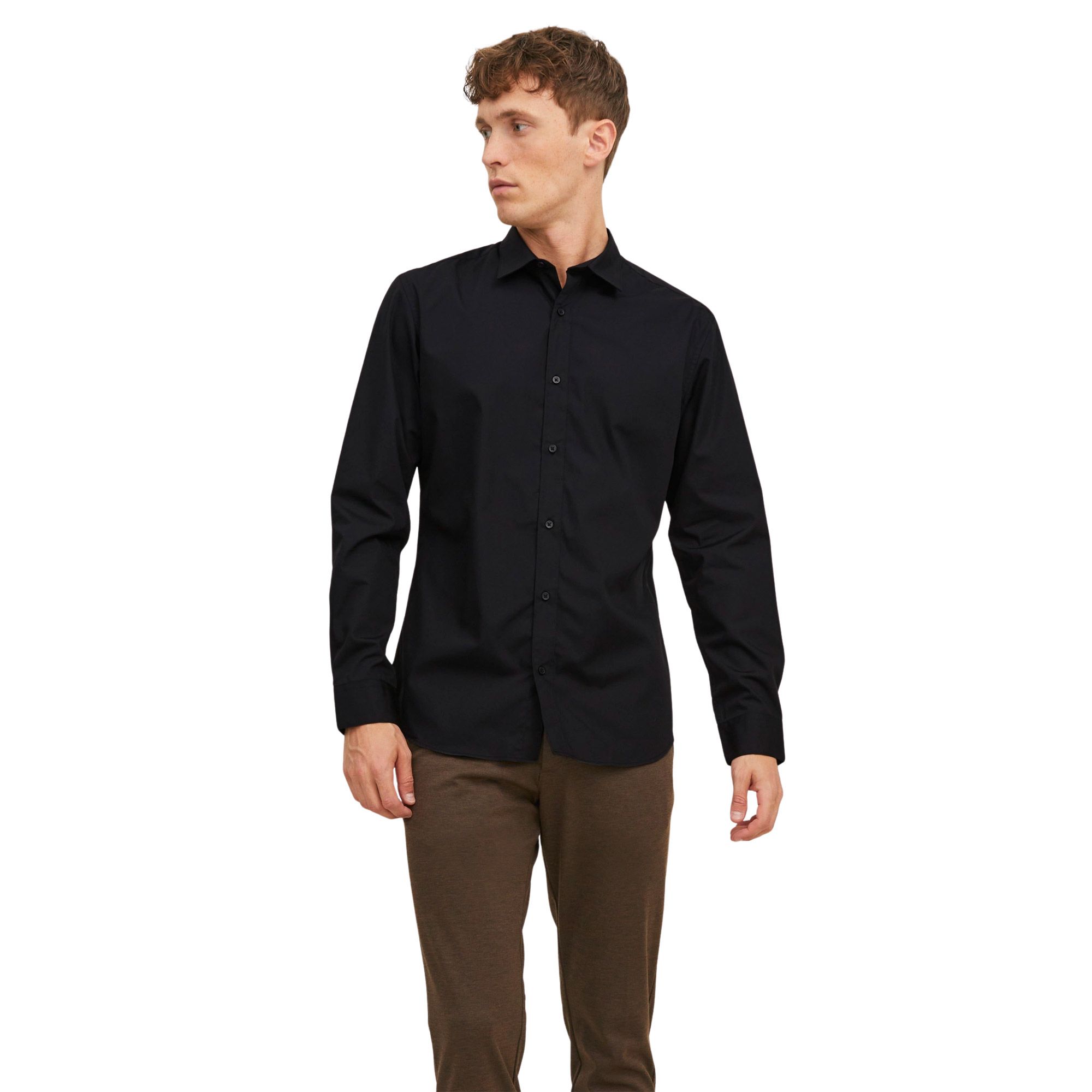 Jack & Jones Essentials Joe Plain Overhemd Heren