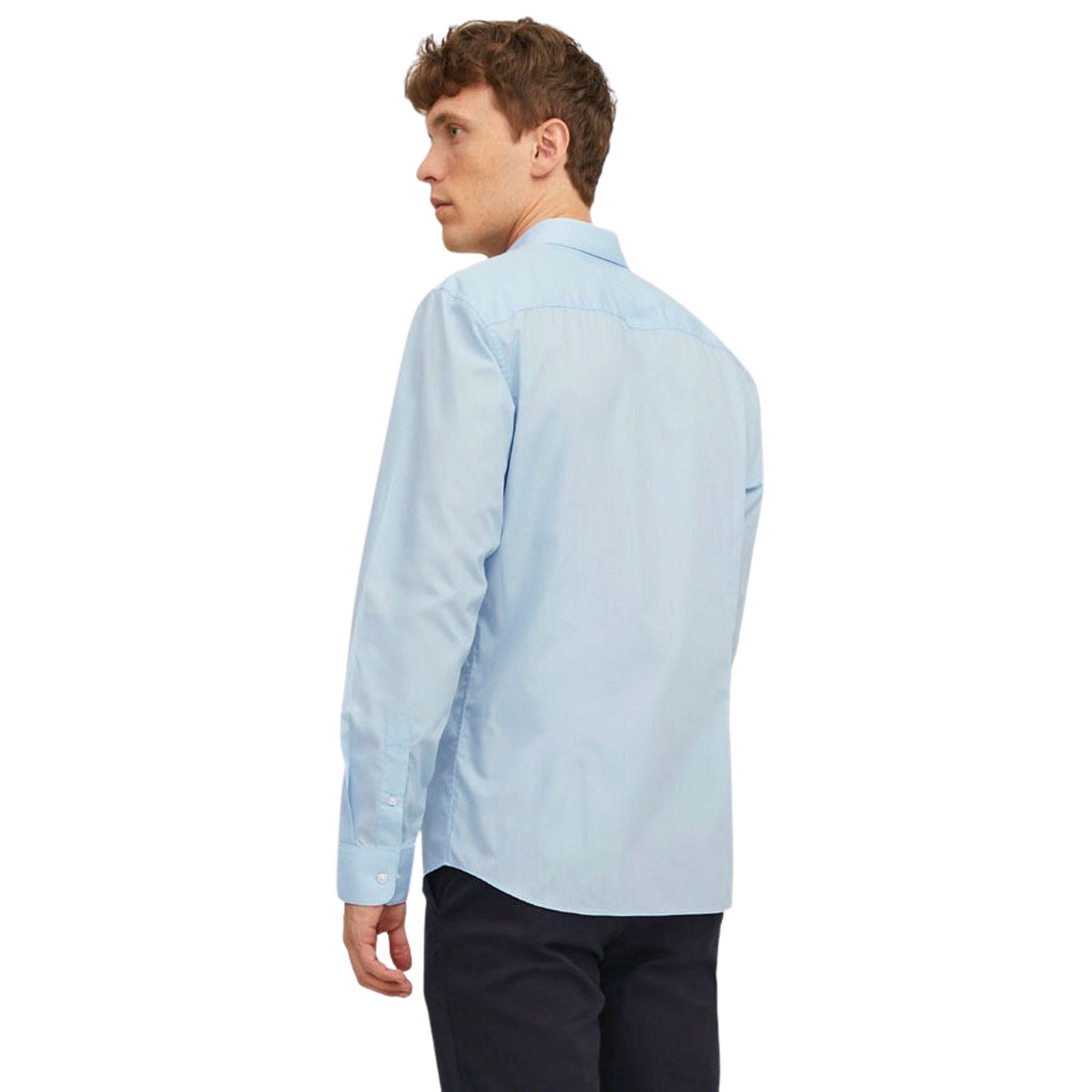 👔 Chemise JACK & JONES Premium - Slim Fit Motifs Bleus - Homme 2XL - NEUVE Avec étiquettes