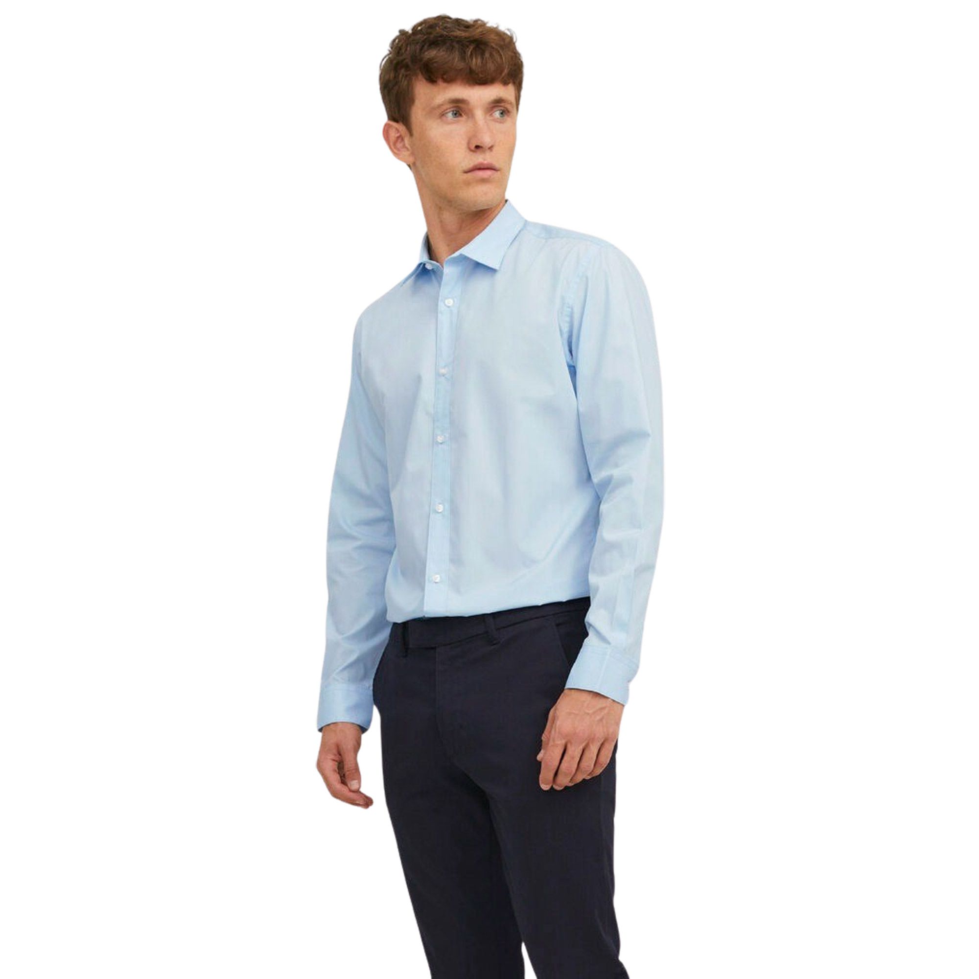 Jack & Jones Essentials Joe Plain Overhemd Heren