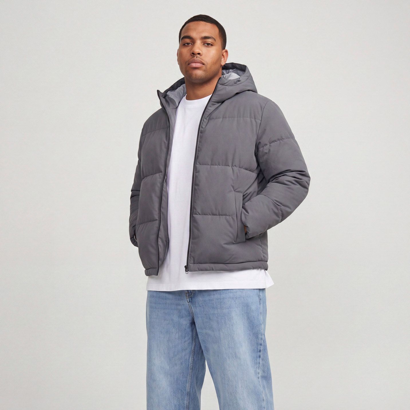 Jack & Jones Galaxy Puffer Winterjas Heren (plussize)