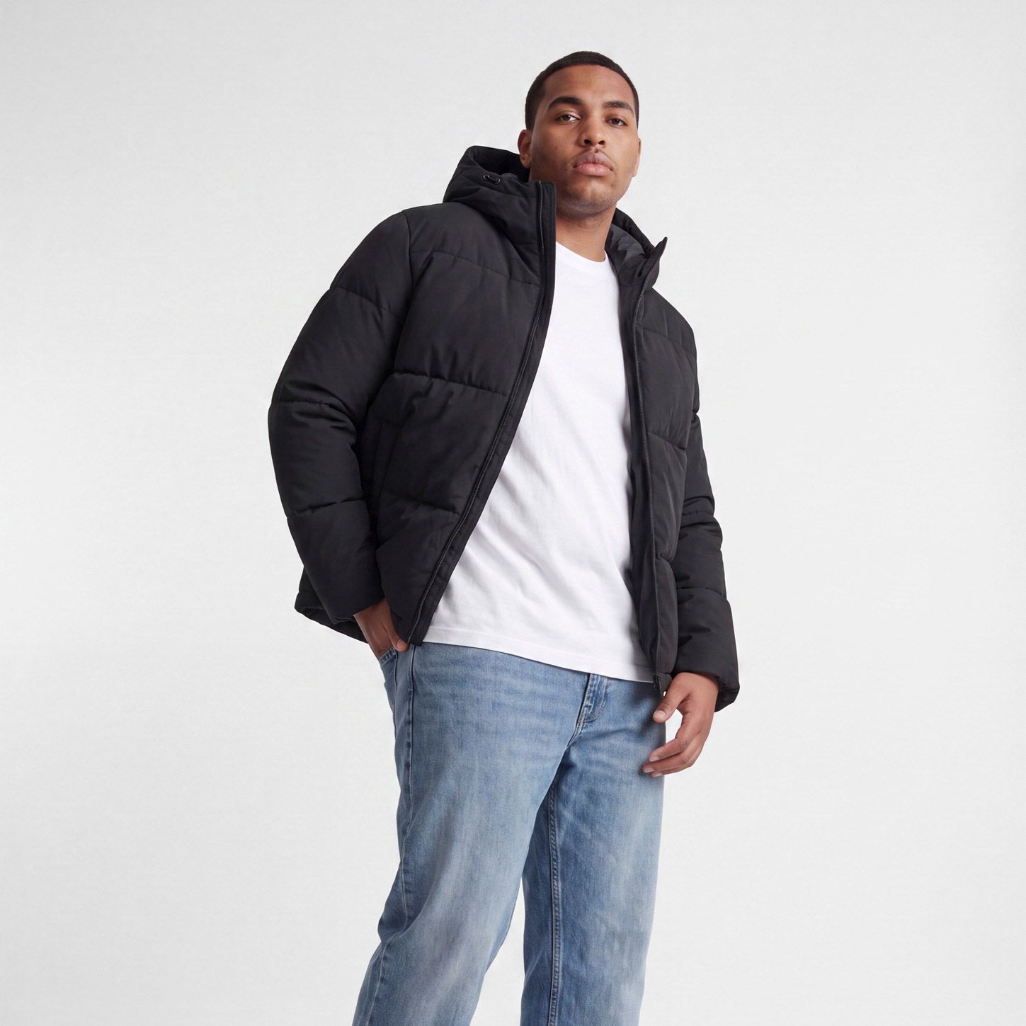 Jack & Jones Galaxy Puffer Winterjas Heren (plussize)