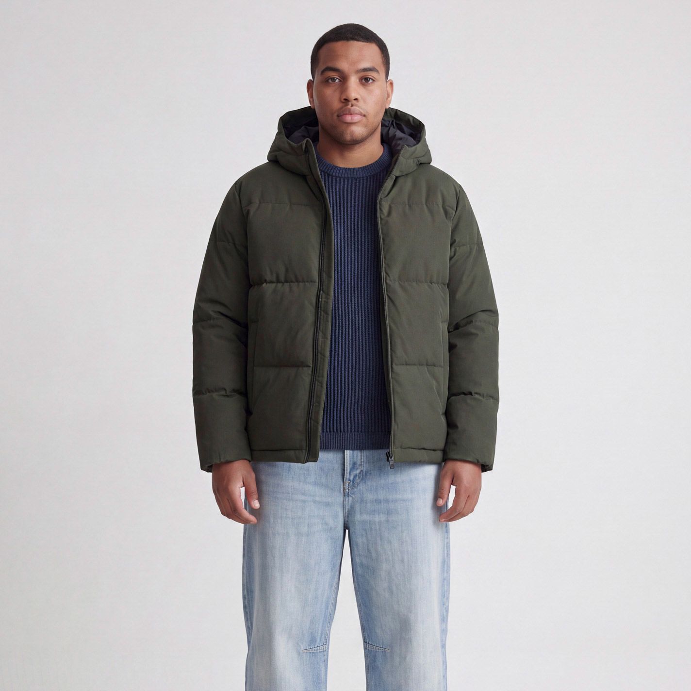 Jack & Jones Galaxy Puffer Winterjas Heren (plussize)