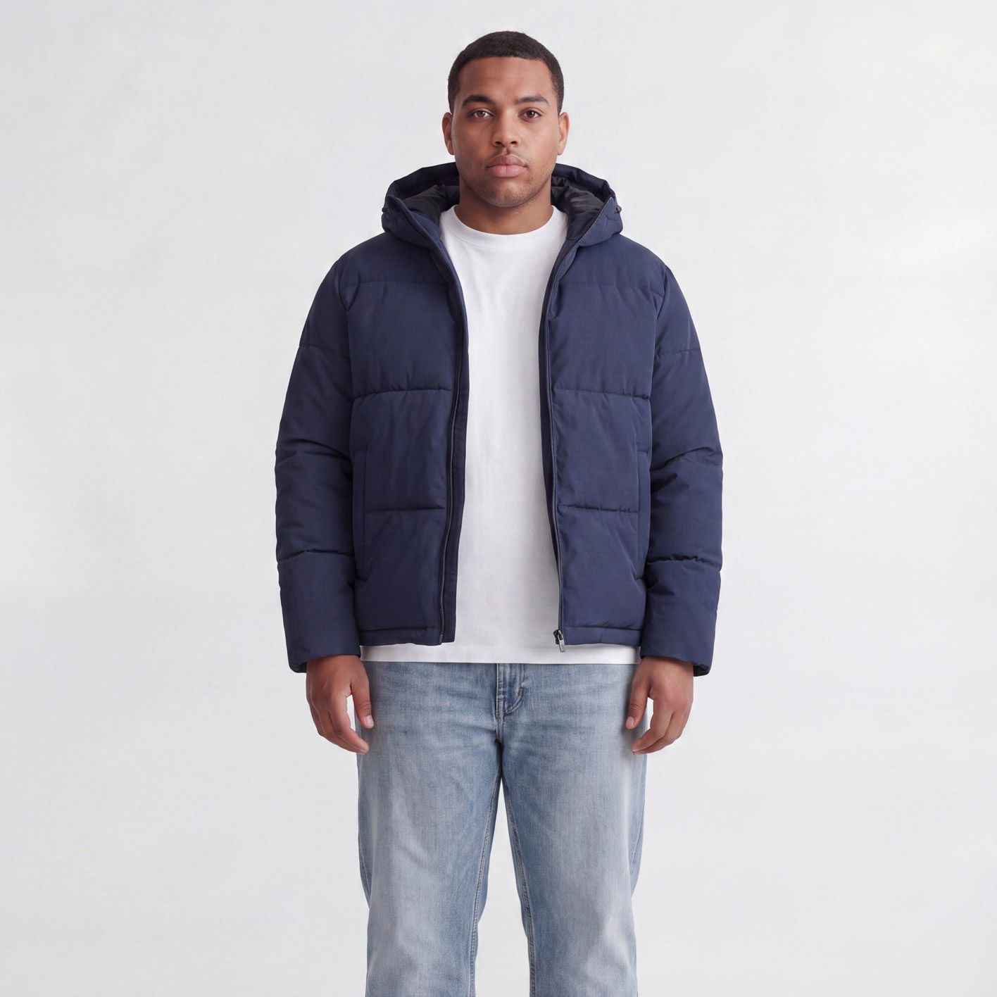 Jack & Jones Galaxy Puffer Winterjas Heren (plussize)
