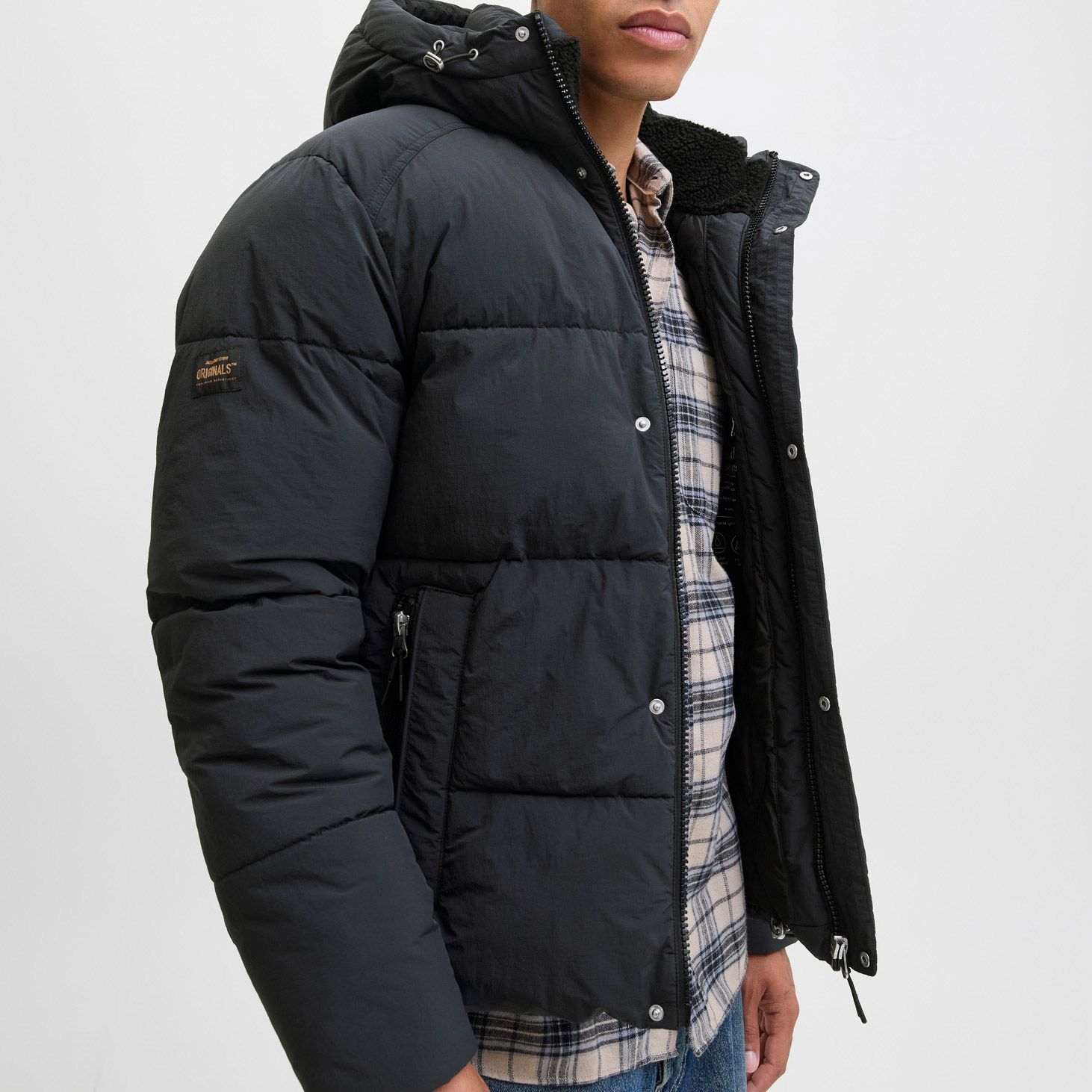 Jack & Jones York Hooded Puffer Winterjas Heren