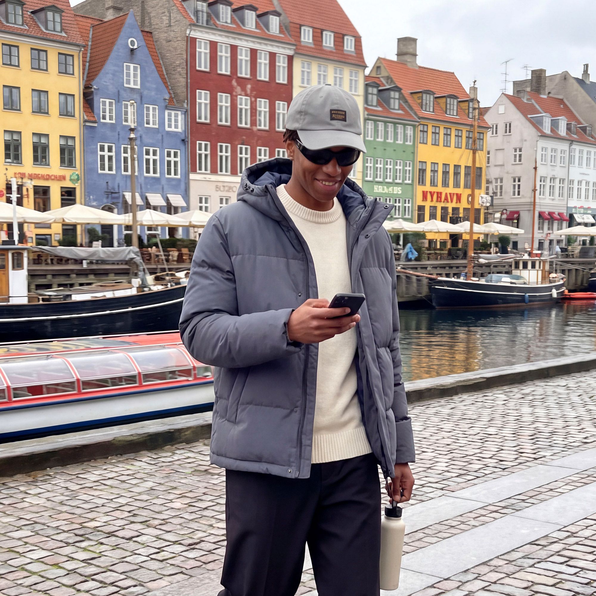 Jack & Jones Soho Puffer Hood Winterjacke Herren