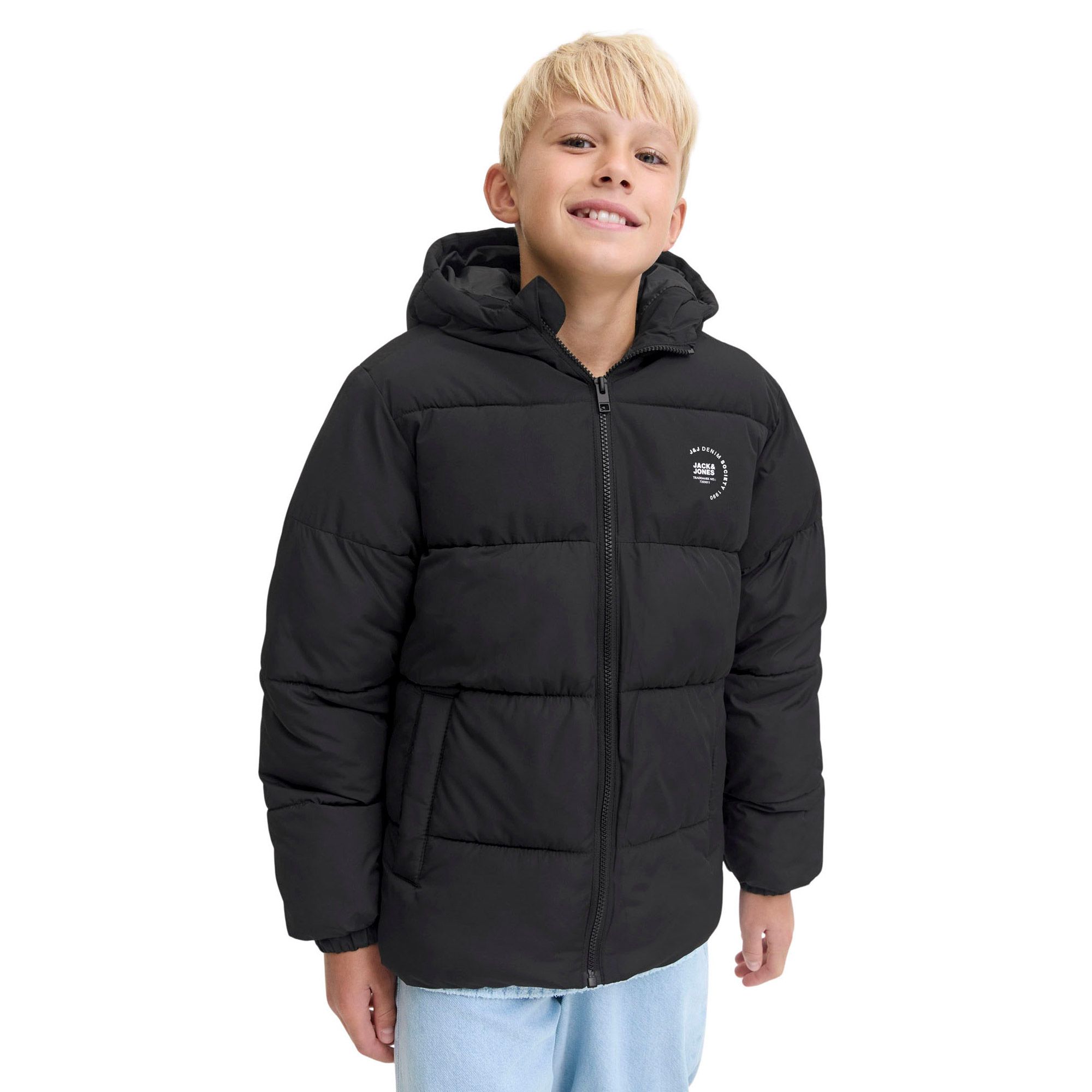 Veste Jack & Jones Maze Logo Hood Puffer Enfants