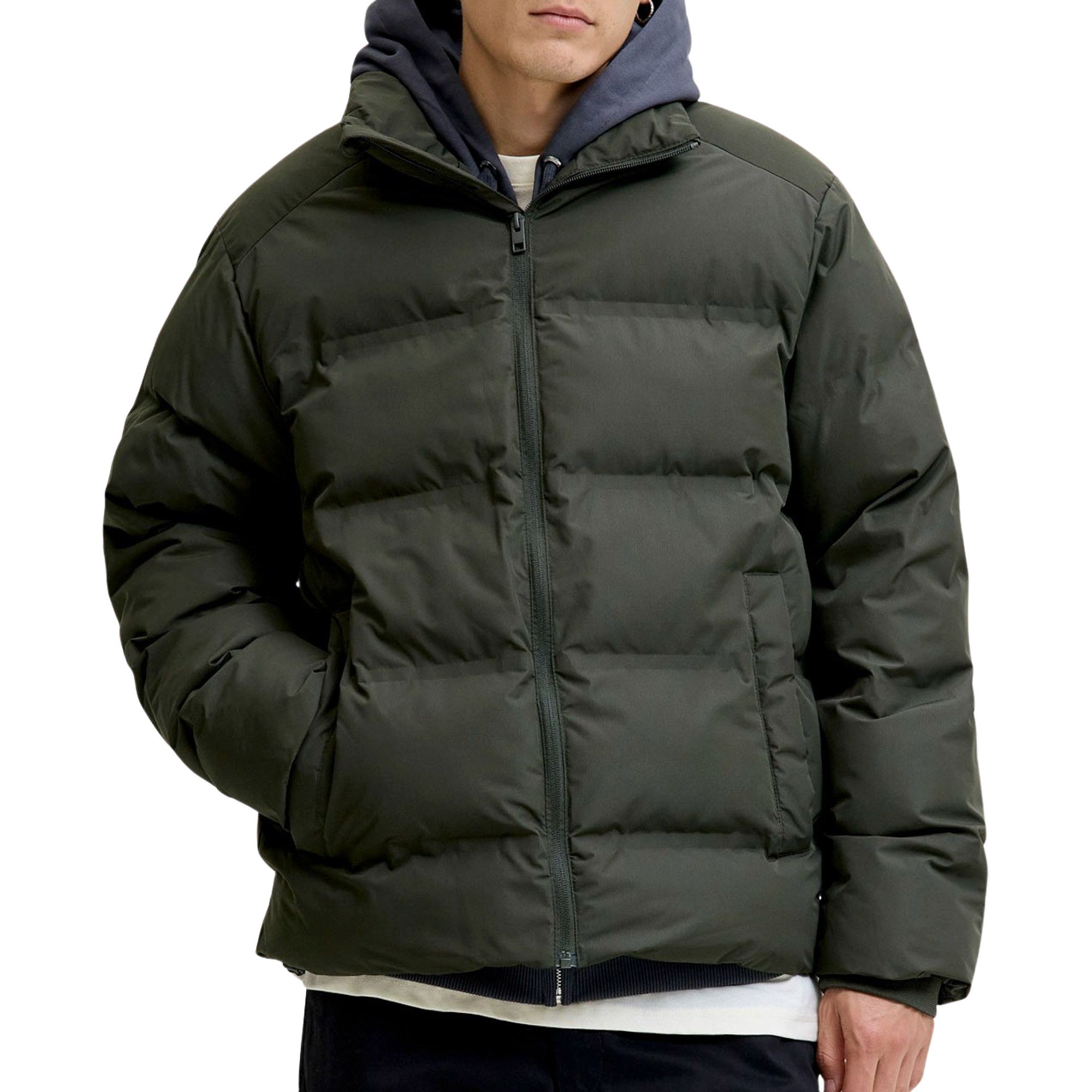 Jack &amp; Jones Soho Puffer Collar Jas Heren