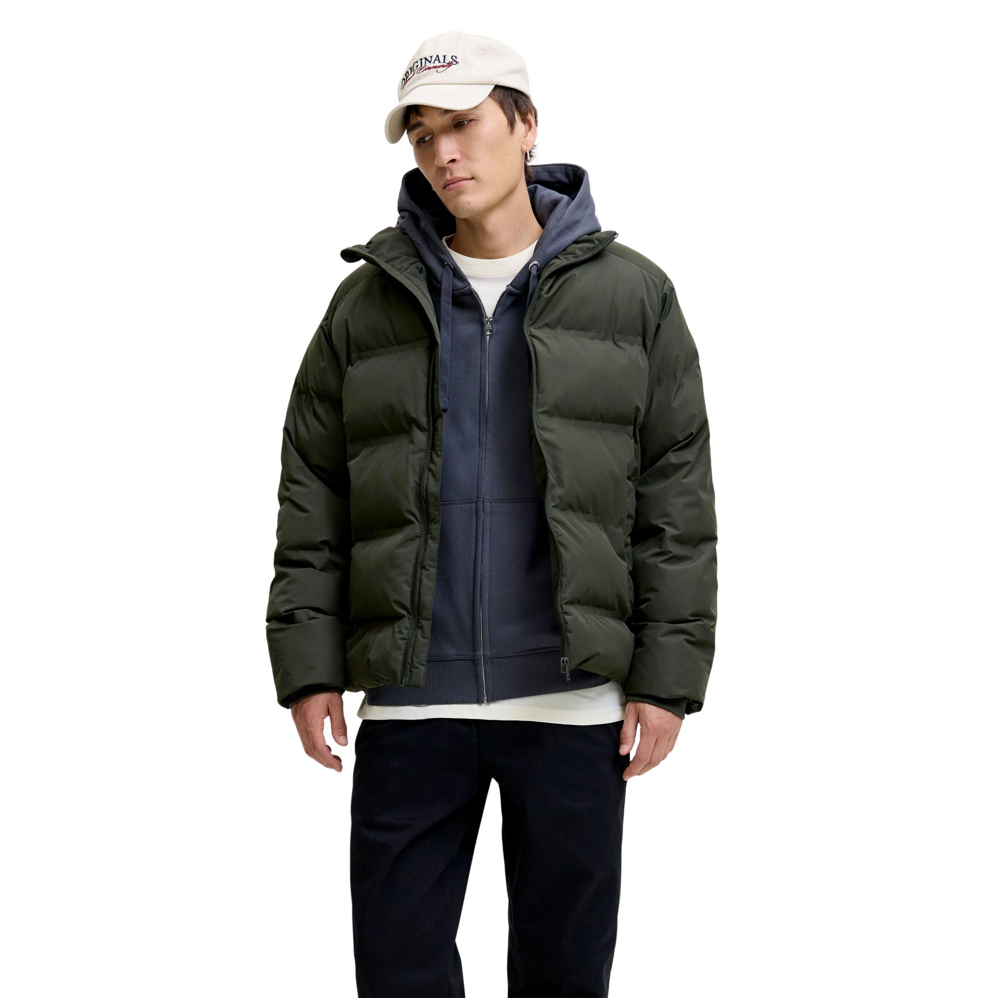 Jack & Jones Soho Puffer Collar Jas Heren