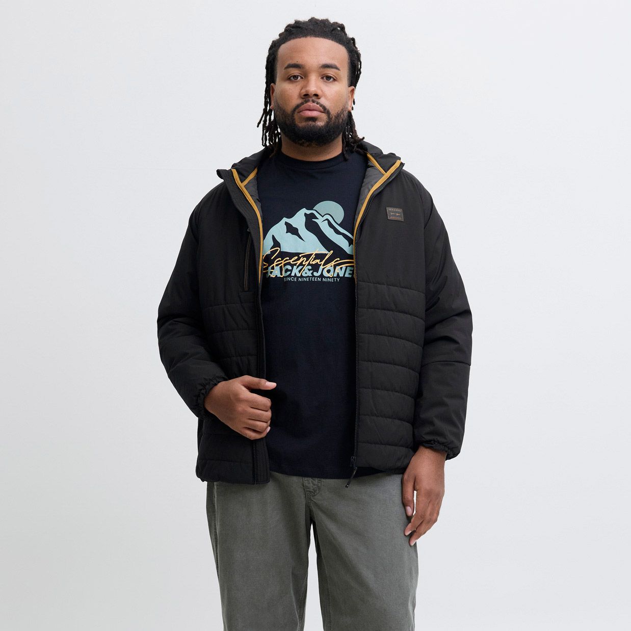 Jack & Jones Finn Hybrid Jacke Herren (plussize)