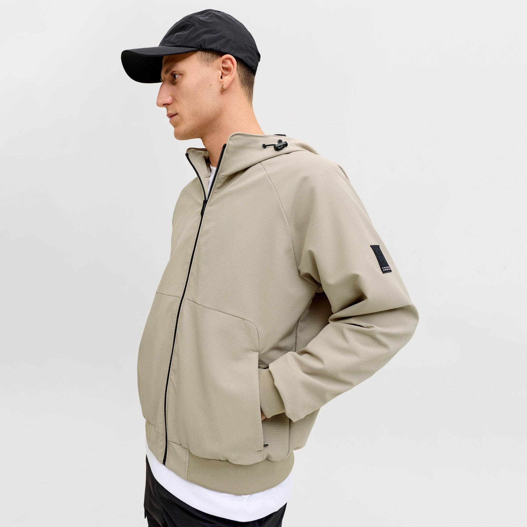 Jack & Jones Fusion Hooded Bomber Jack Heren