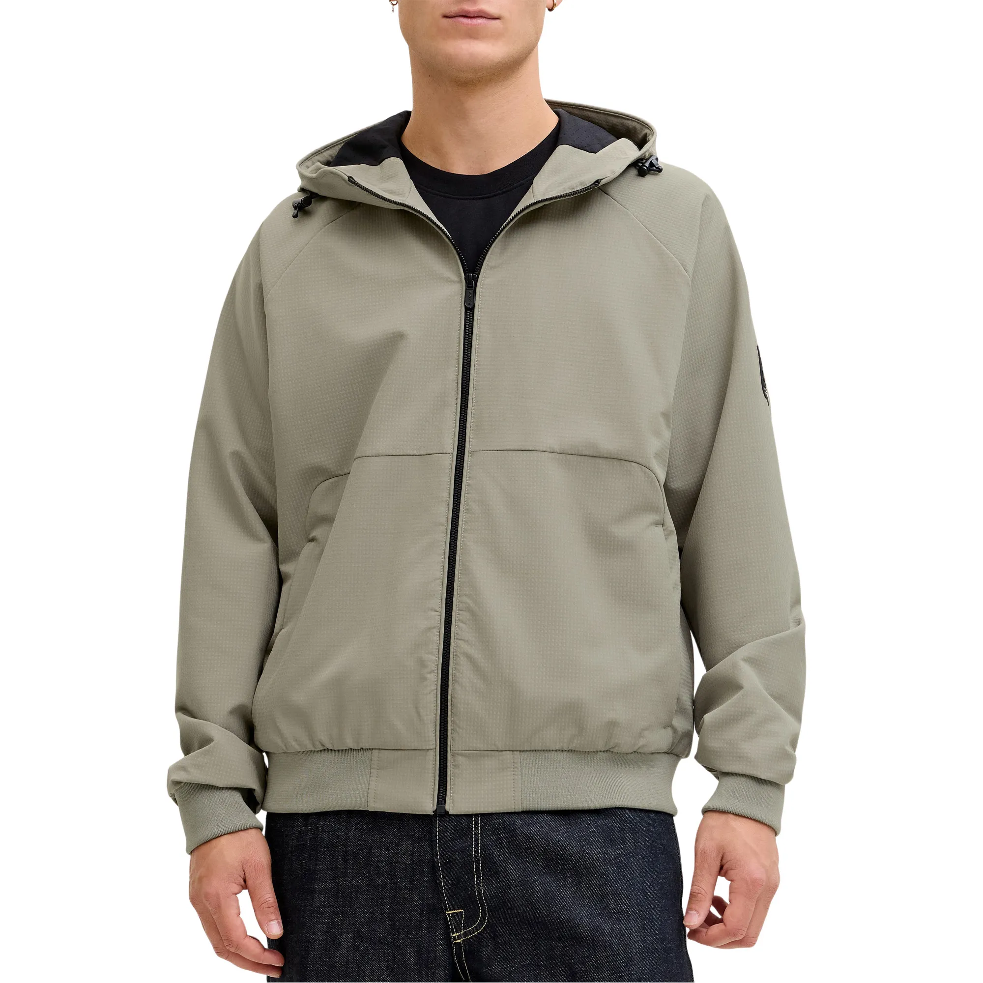 Jack & Jones Fusion Hooded Bomber Jack Heren