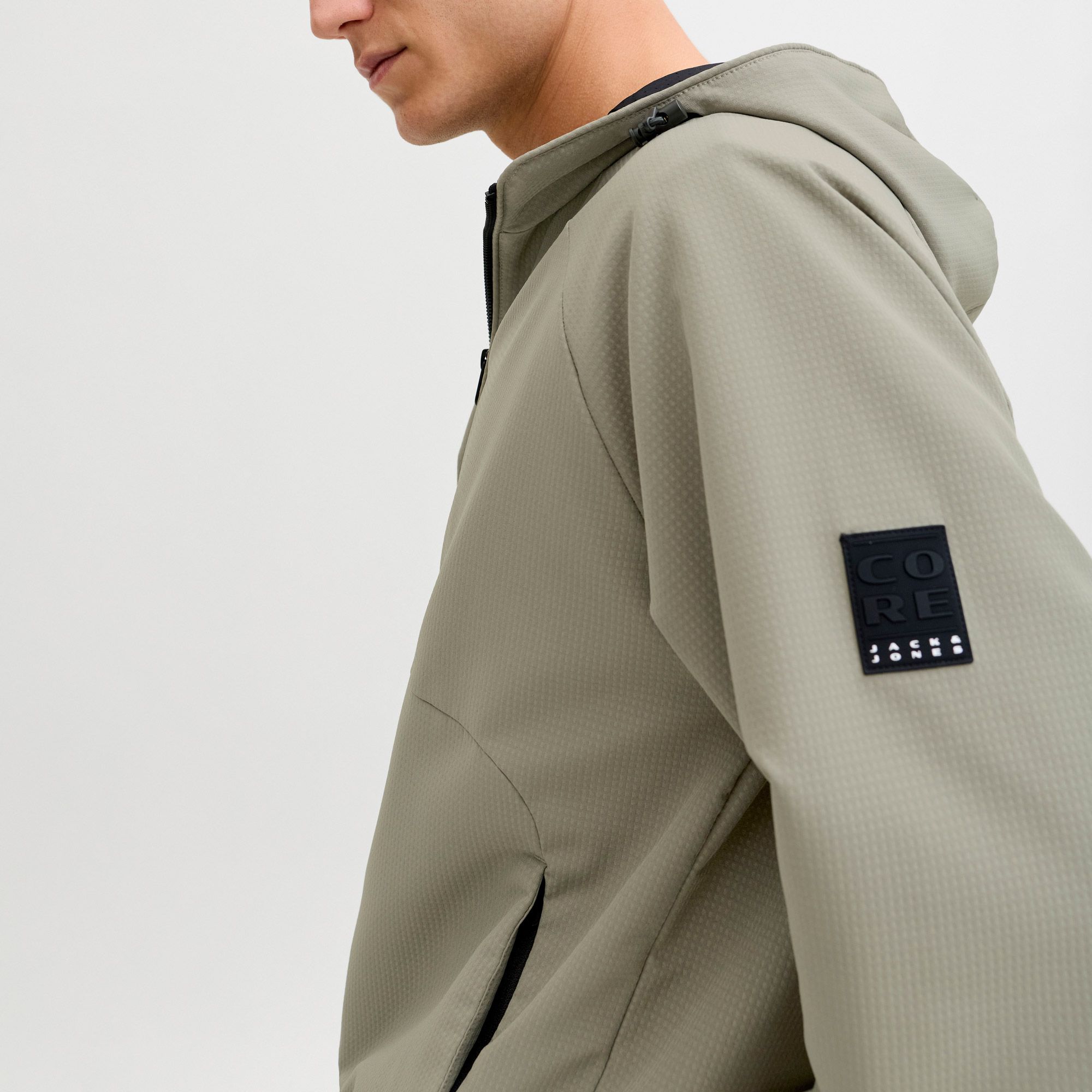Jack & Jones Fusion Hooded Bomber Jack Heren
