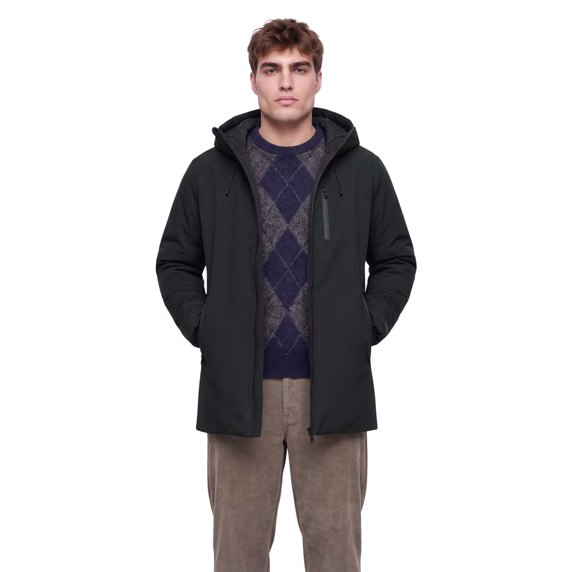 Jack & Jones Sage Parka Winterjas Heren (plussize)