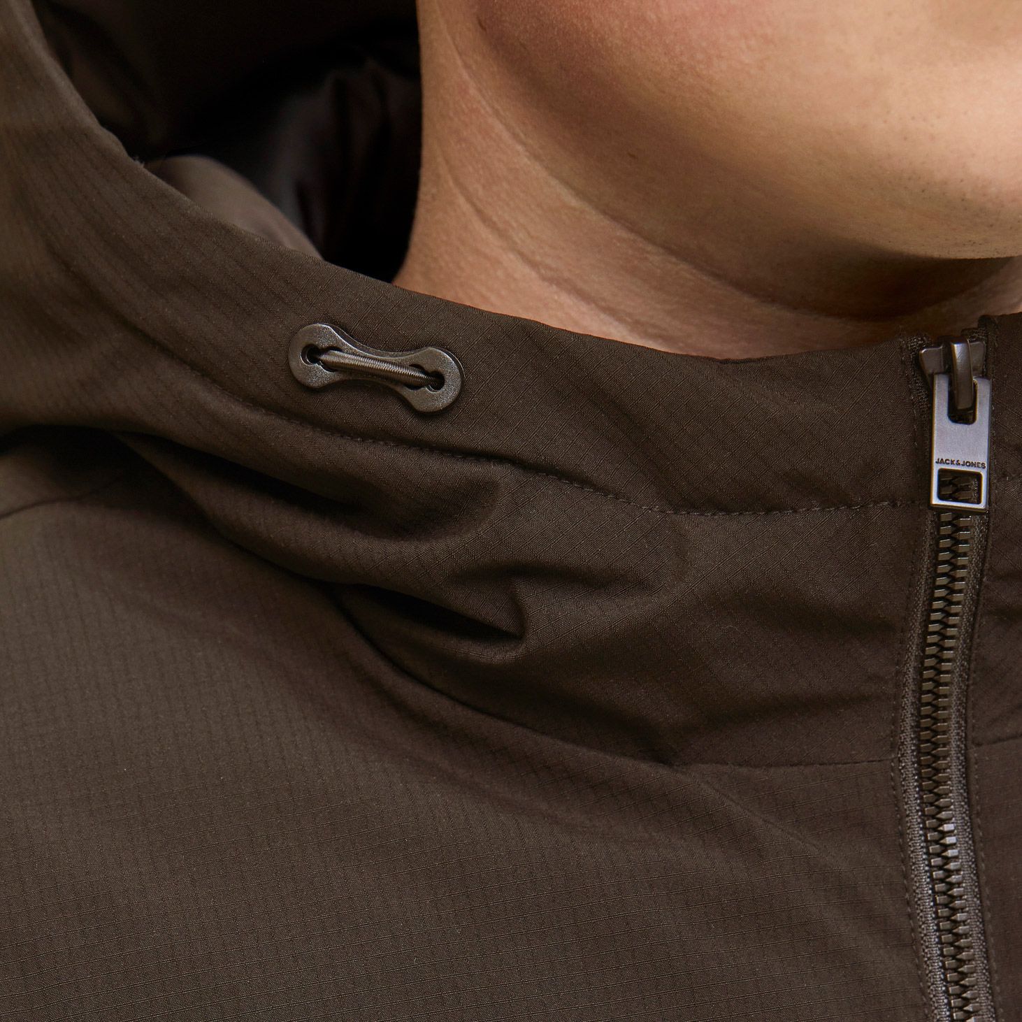 Jack & Jones Global Hooded Puffer Winterjas Heren (plussize)