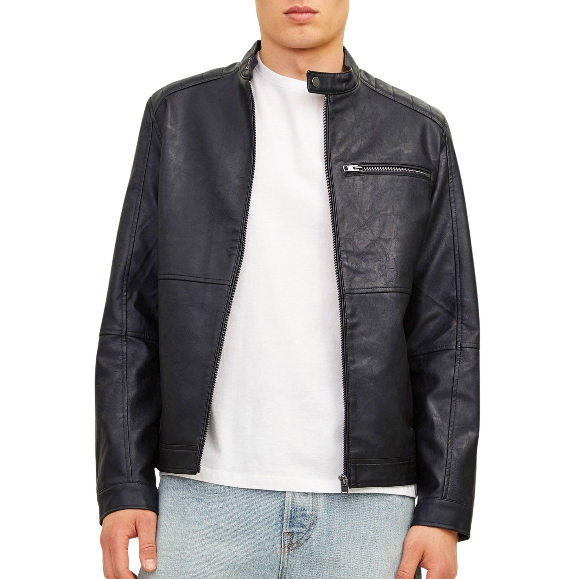 Jack & Jones Dylan Biker Jas Heren