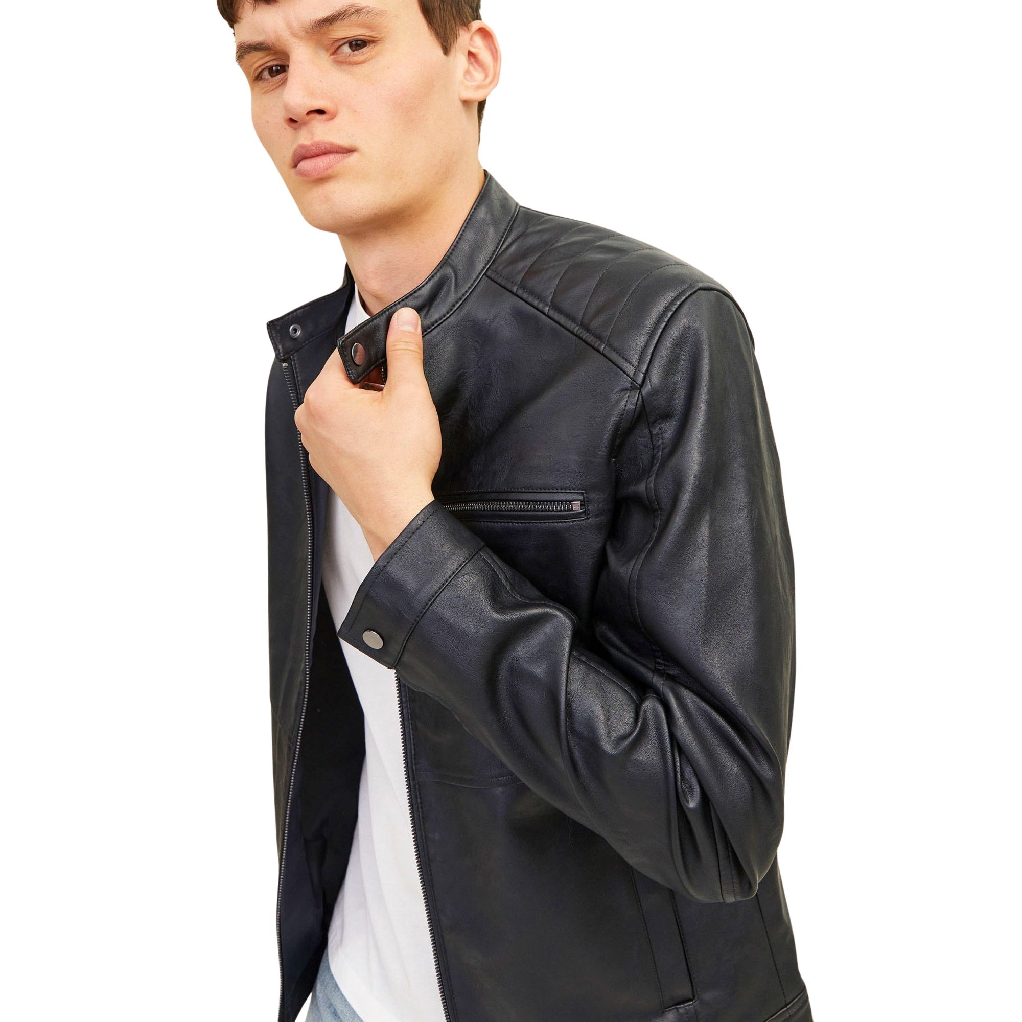 Jack & Jones Dylan Biker Jas Heren